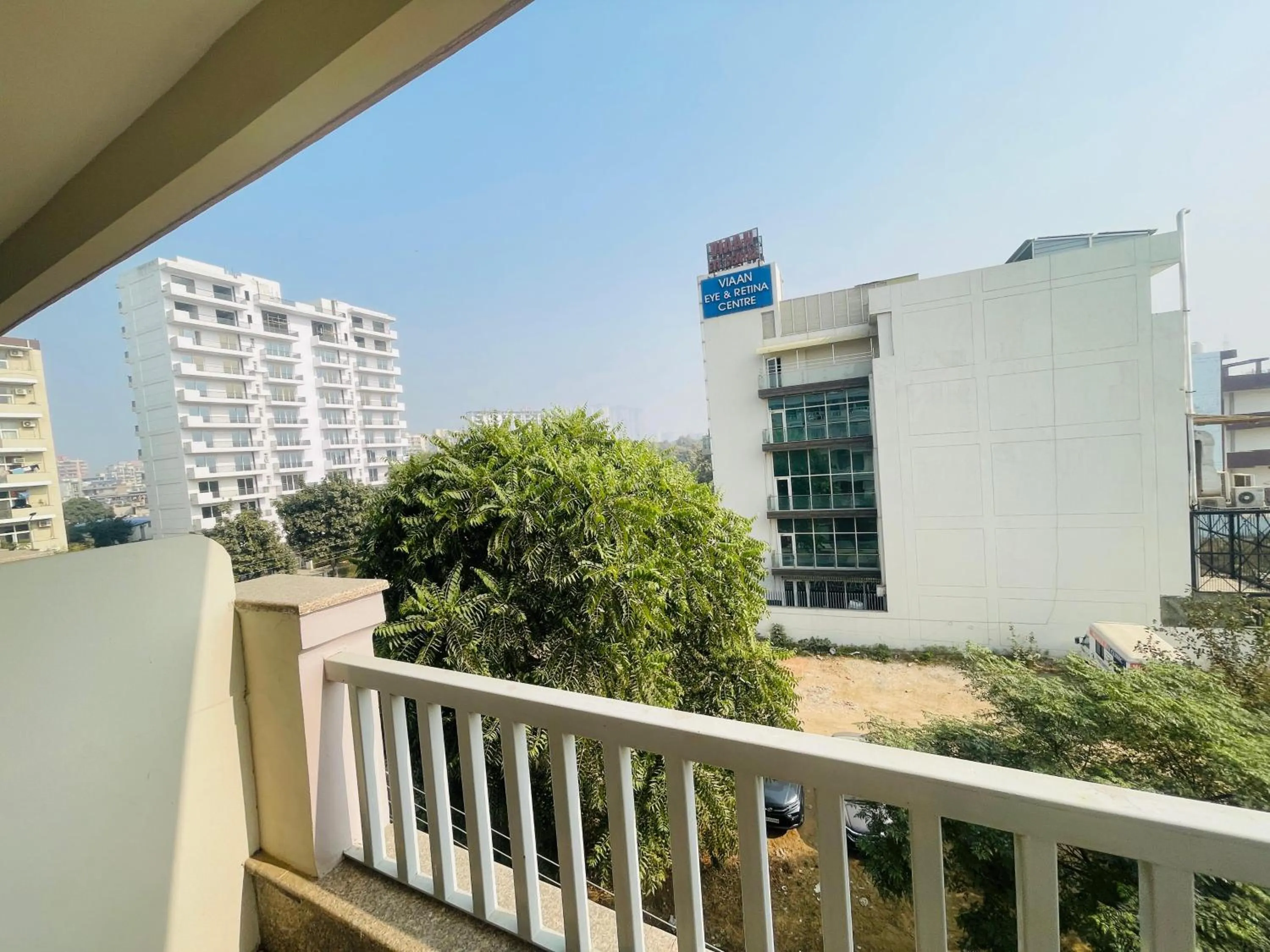 Balcony/Terrace in Aura Luxury studios near Artemis hospital Gurugram