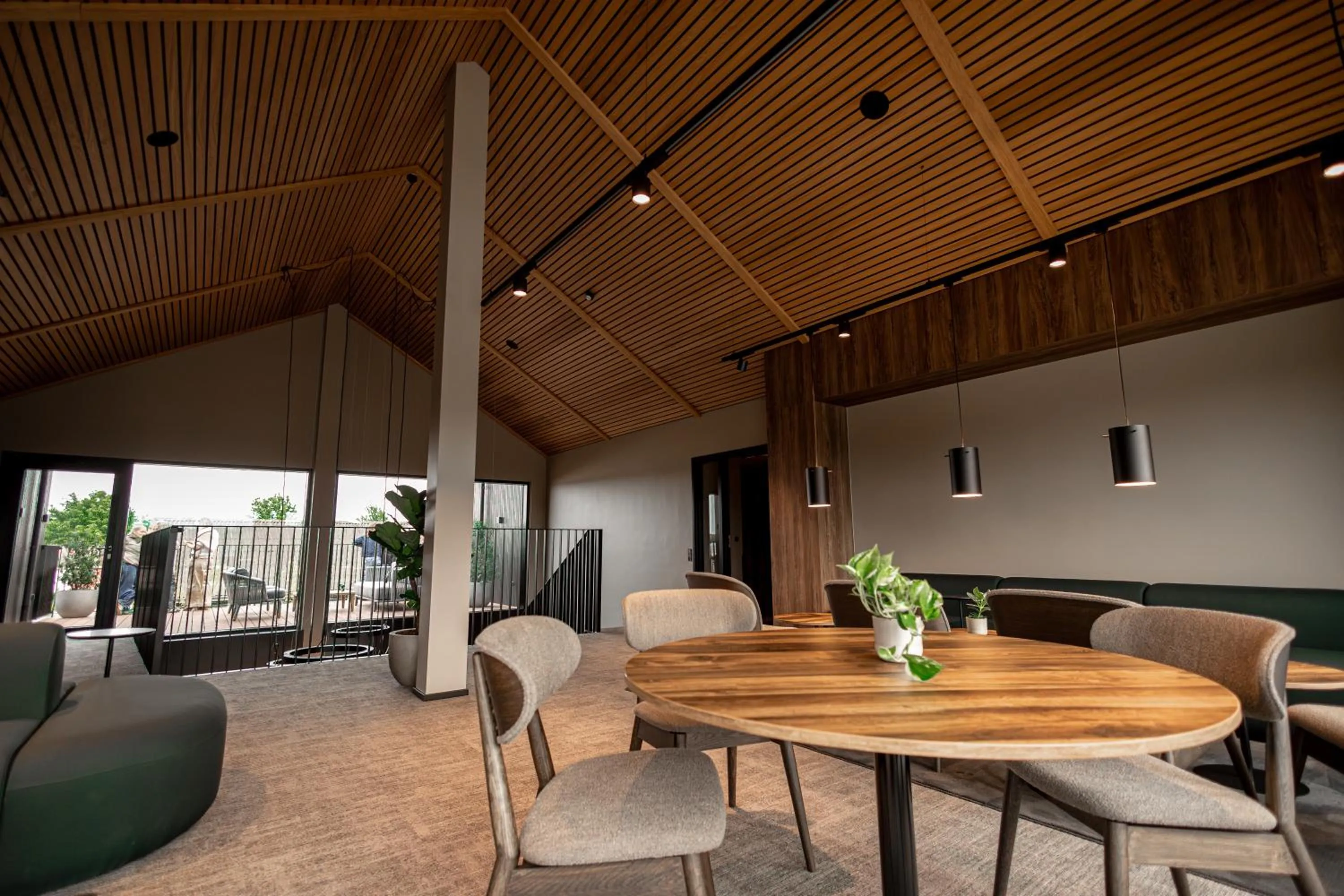 Seating area in Hotel Melfarhus