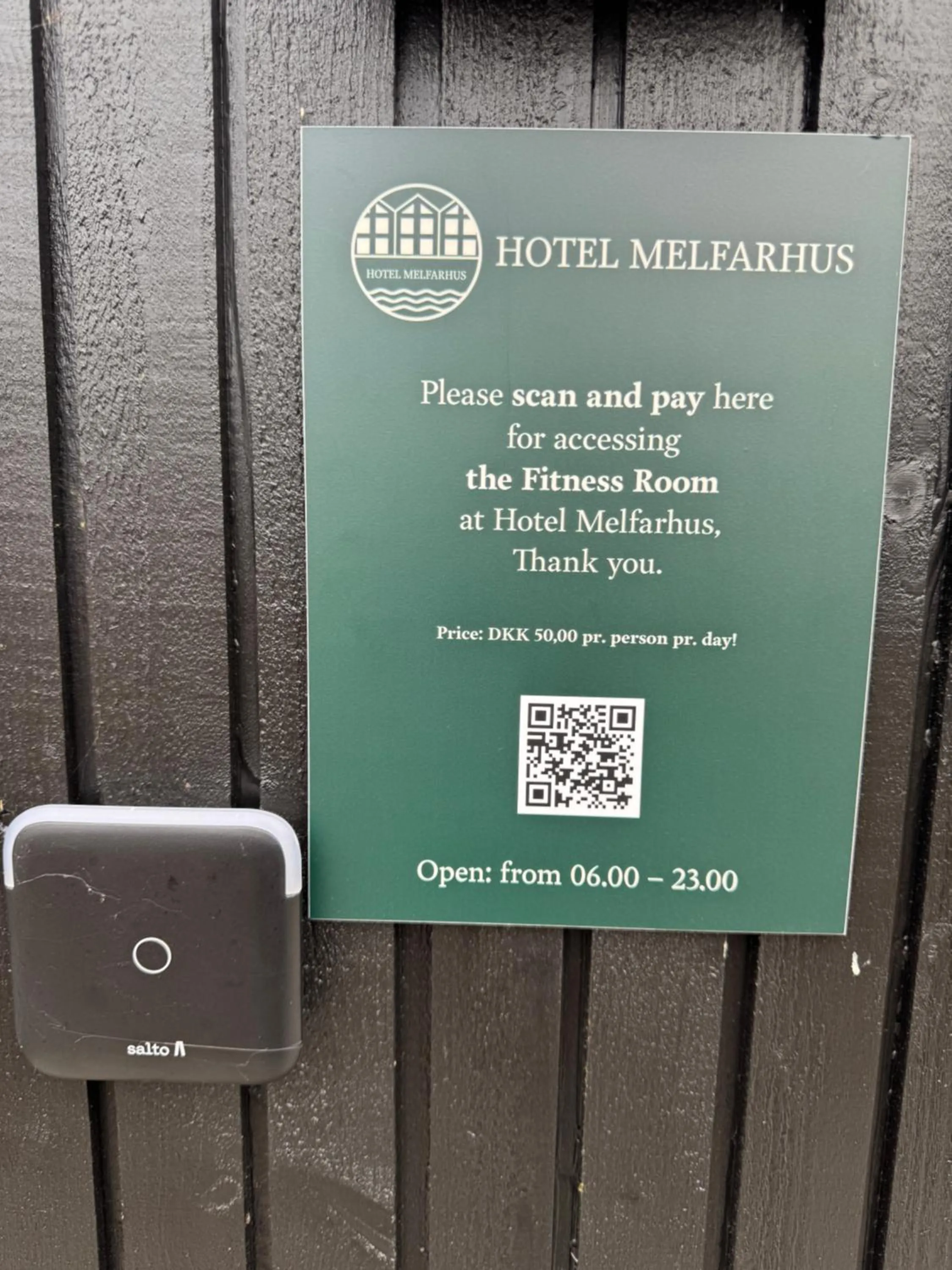 Fitness centre/facilities in Hotel Melfarhus