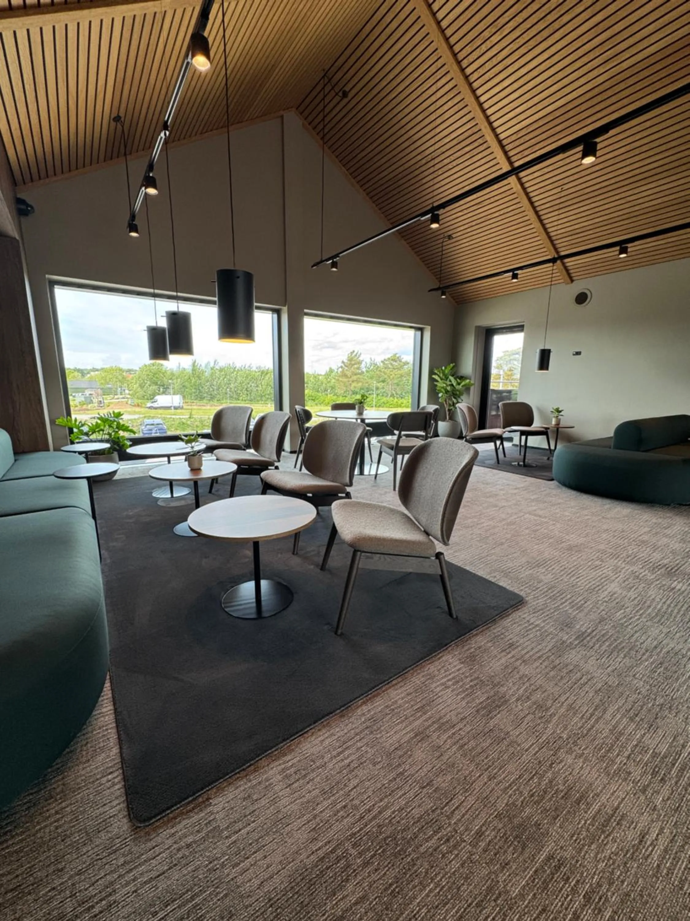 Seating area in Hotel Melfarhus