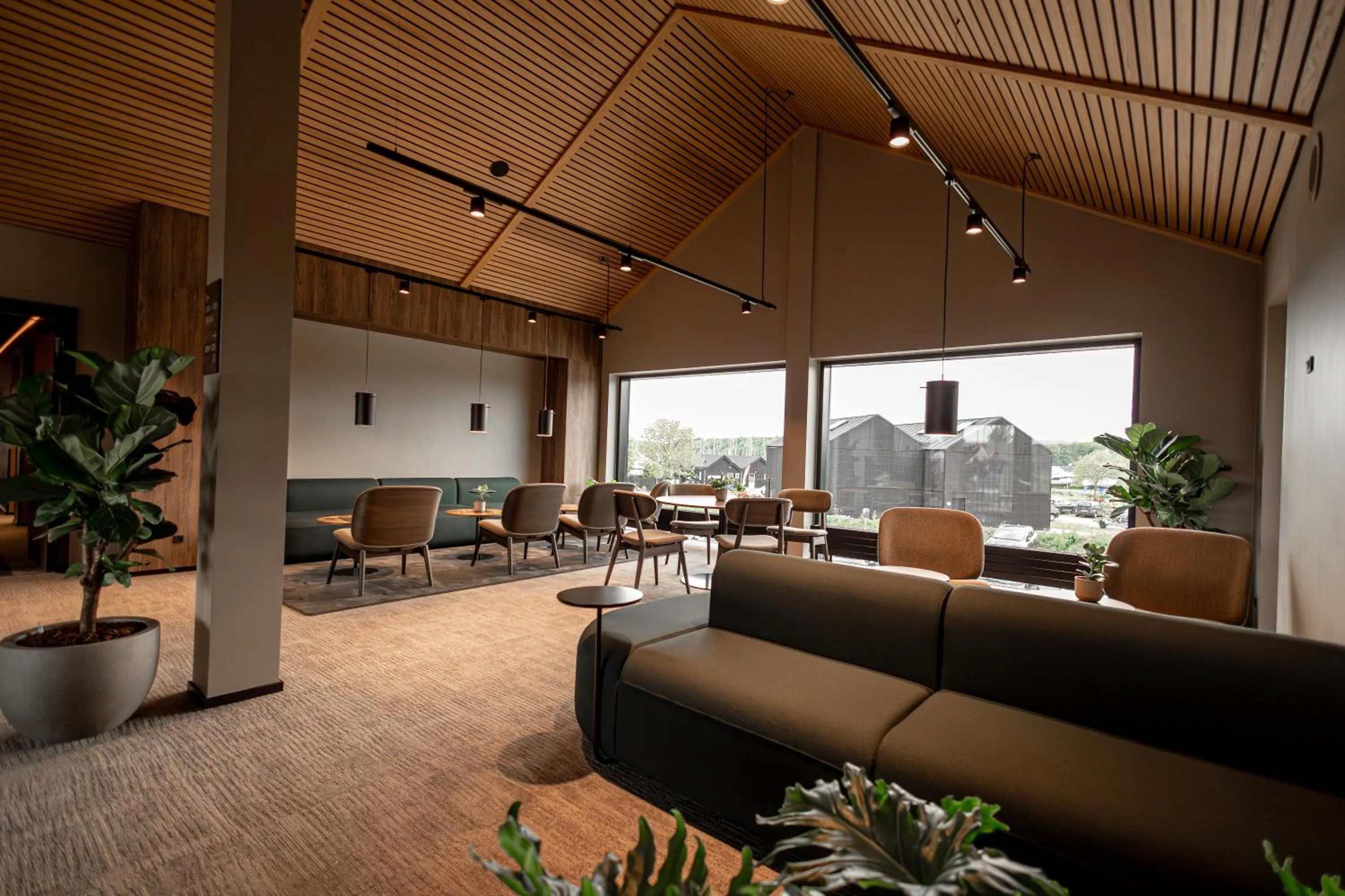 Lounge or bar in Hotel Melfarhus