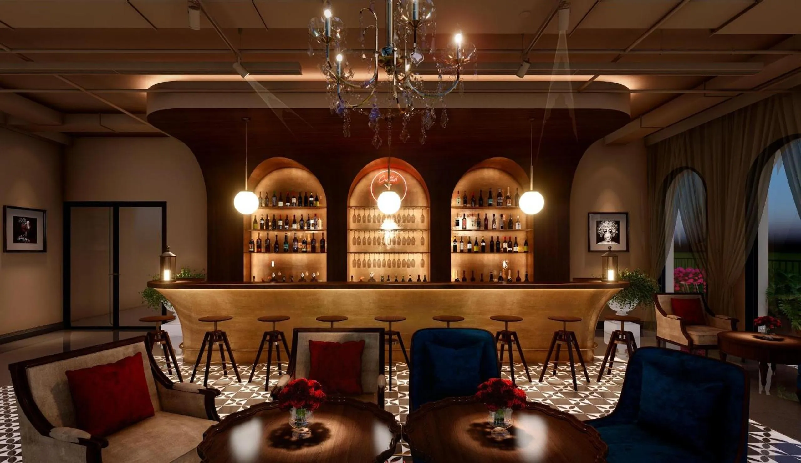 Lounge or bar in Hotel Công Tử Bạc Liêu