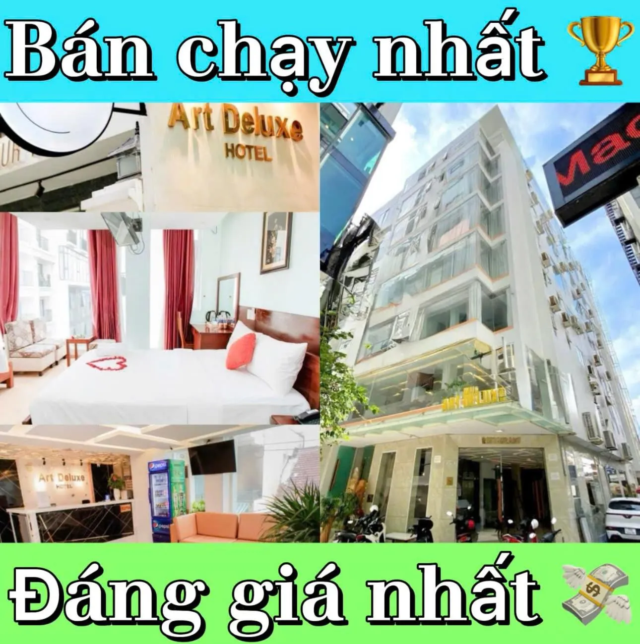 Property building in Art Deluxe Hotel