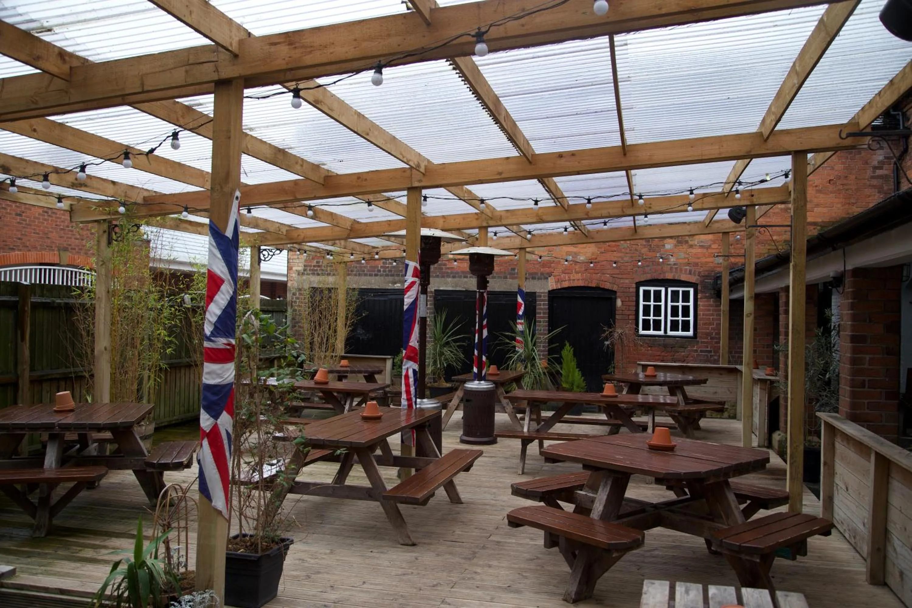Patio in The Kings Arms