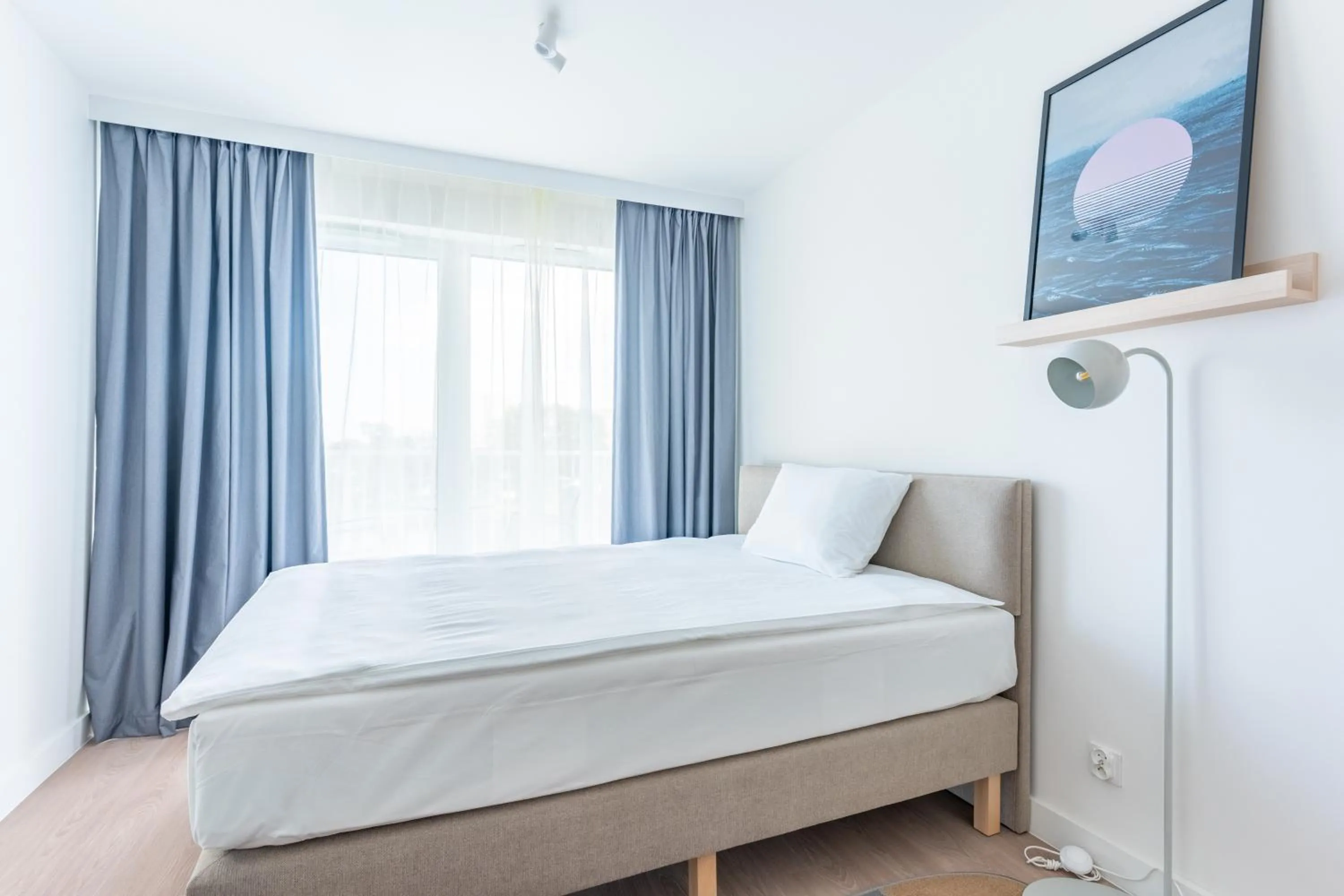 Bed in Noli Gdansk Riverside