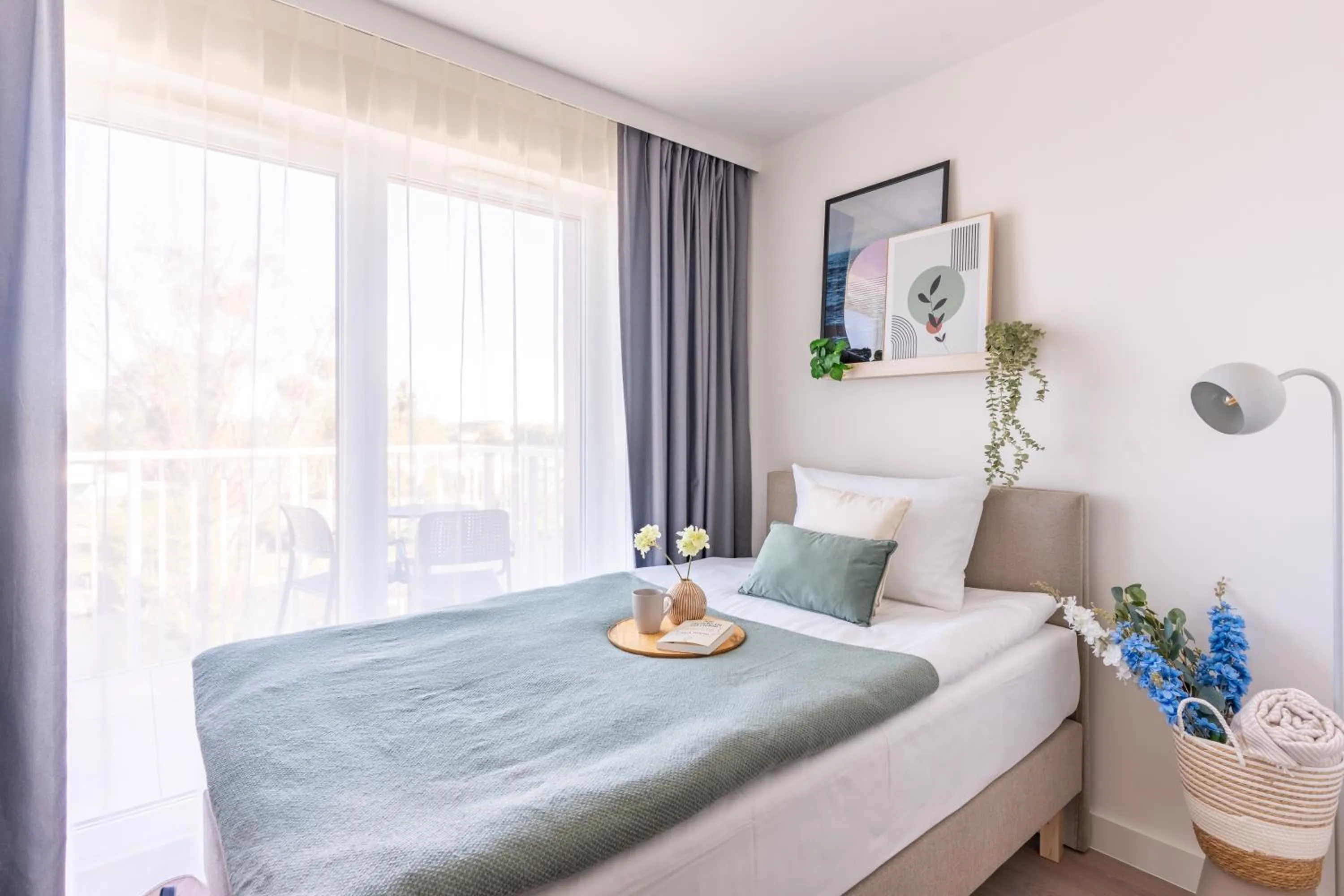 Bed in Noli Gdansk Riverside