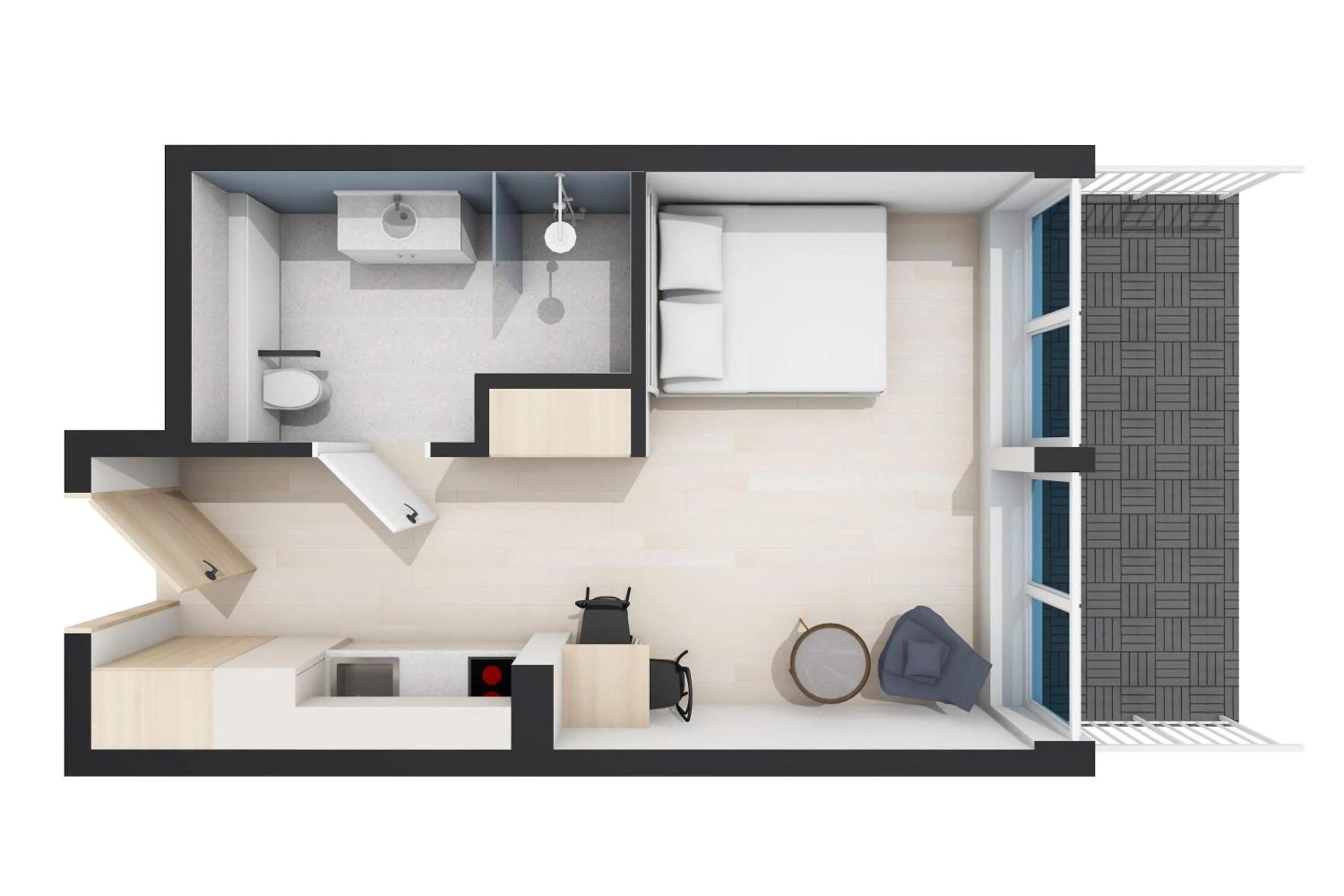 Photo of the whole room in Noli Gdansk Riverside