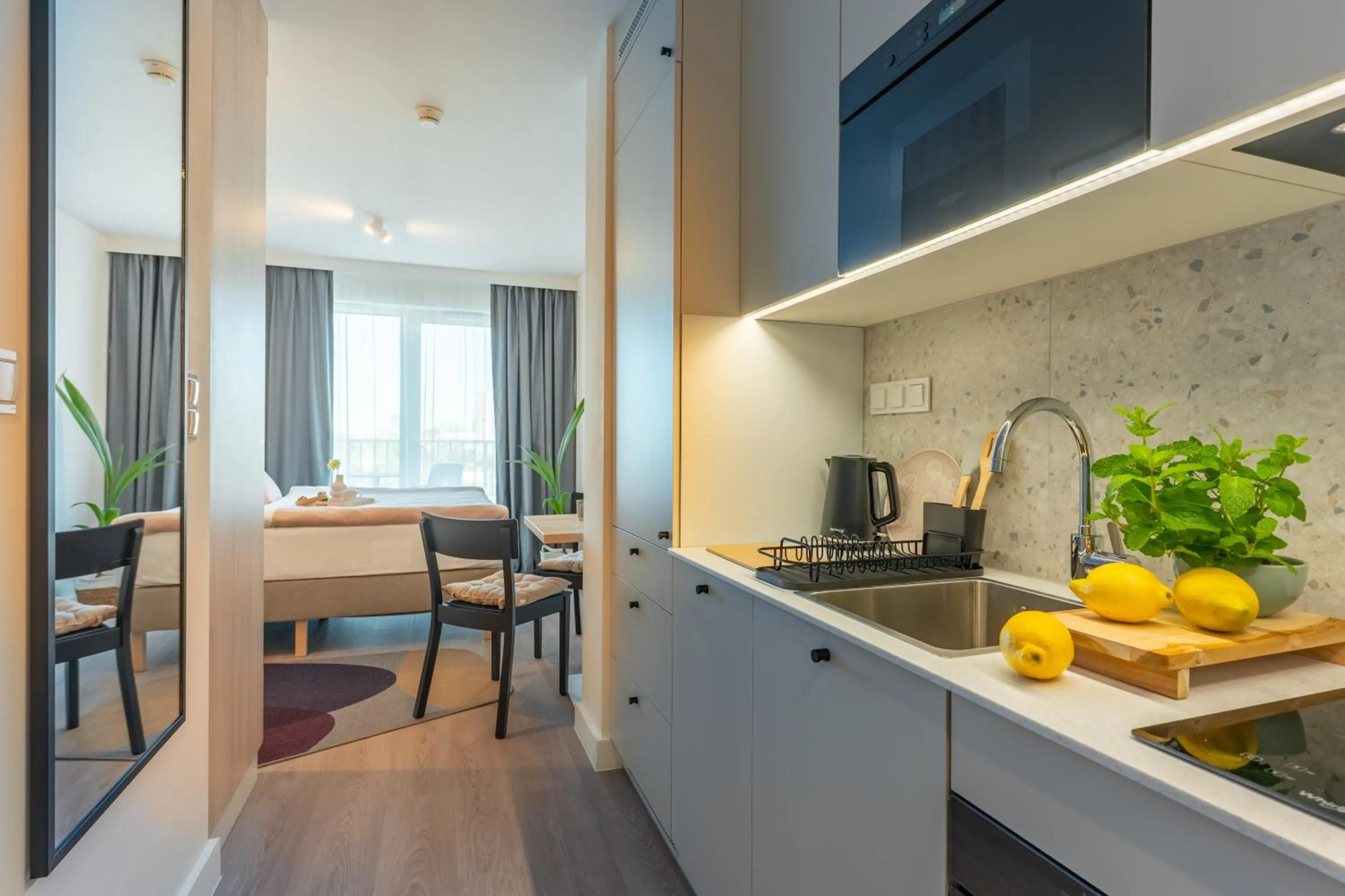 Bed in Noli Gdansk Riverside