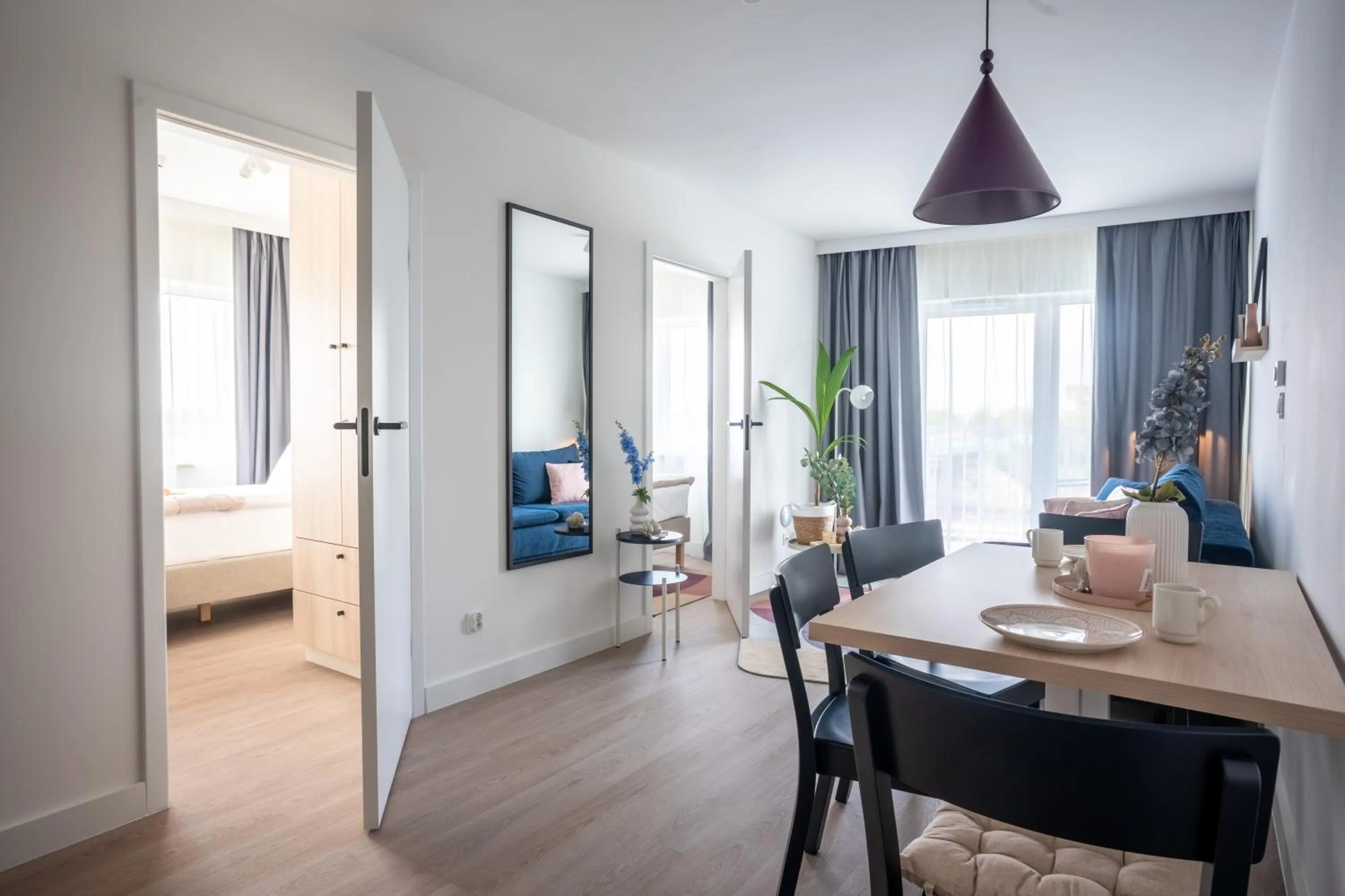 Bed in Noli Gdansk Riverside