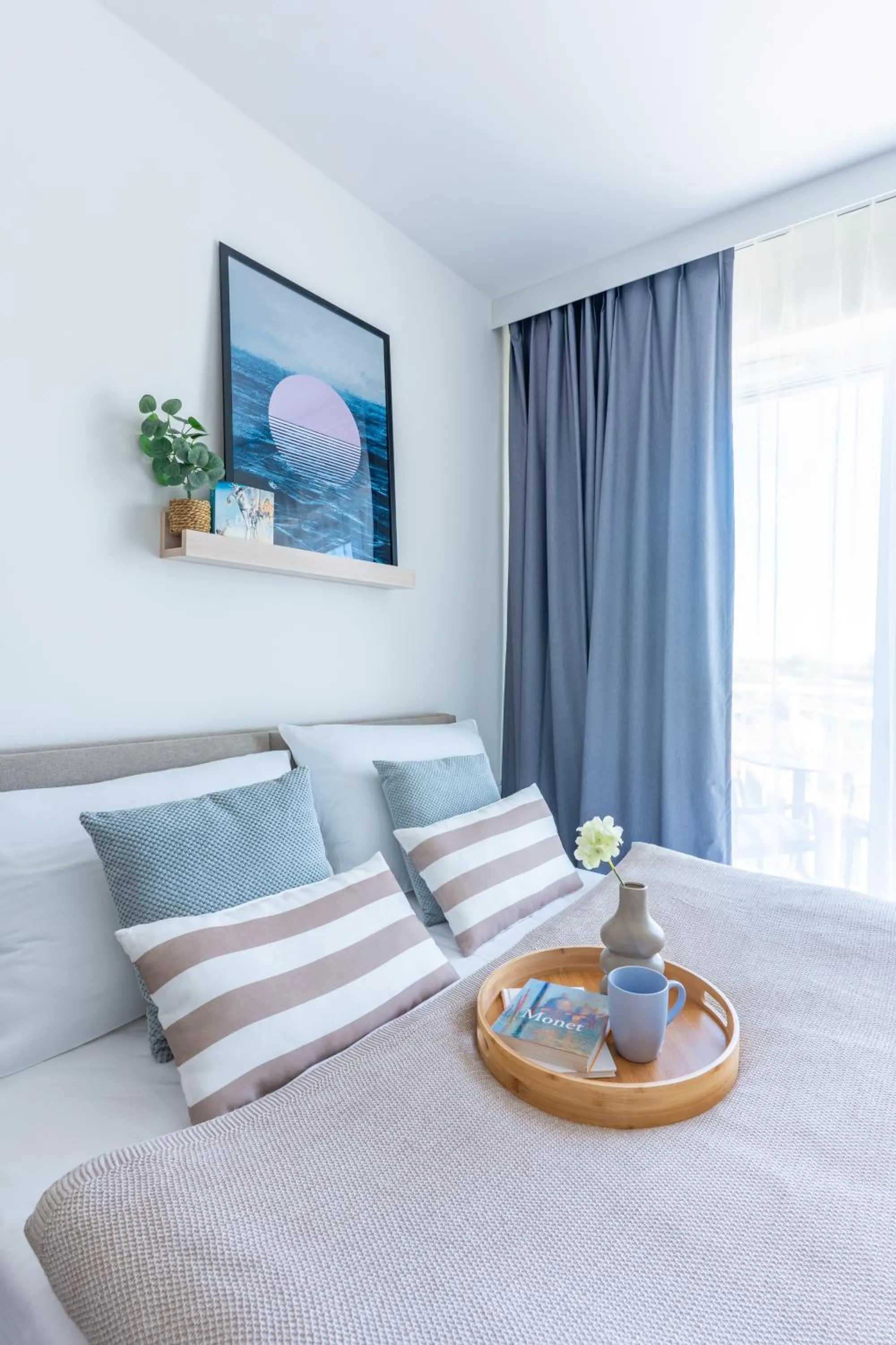 Bed in Noli Gdansk Riverside