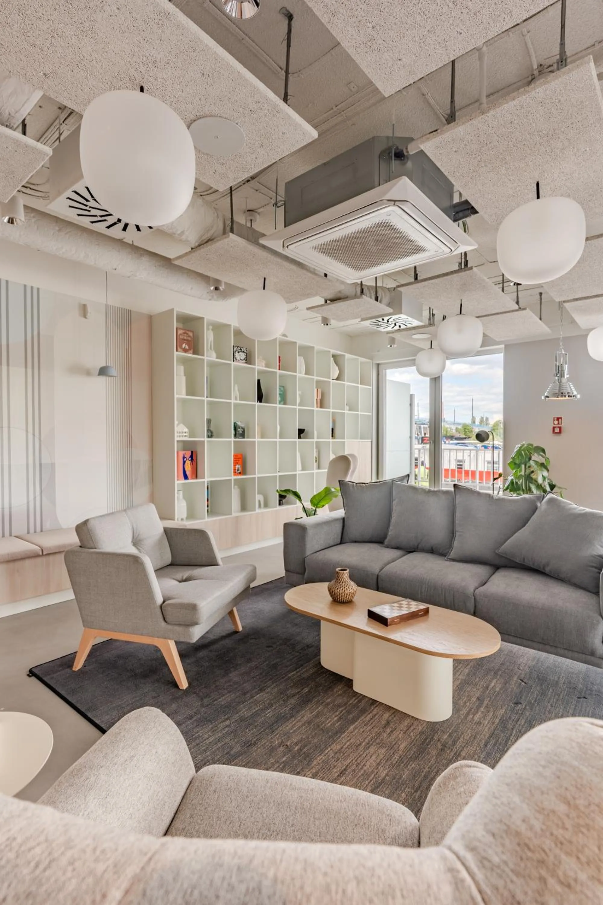 Communal lounge/ TV room in Noli Gdansk Riverside