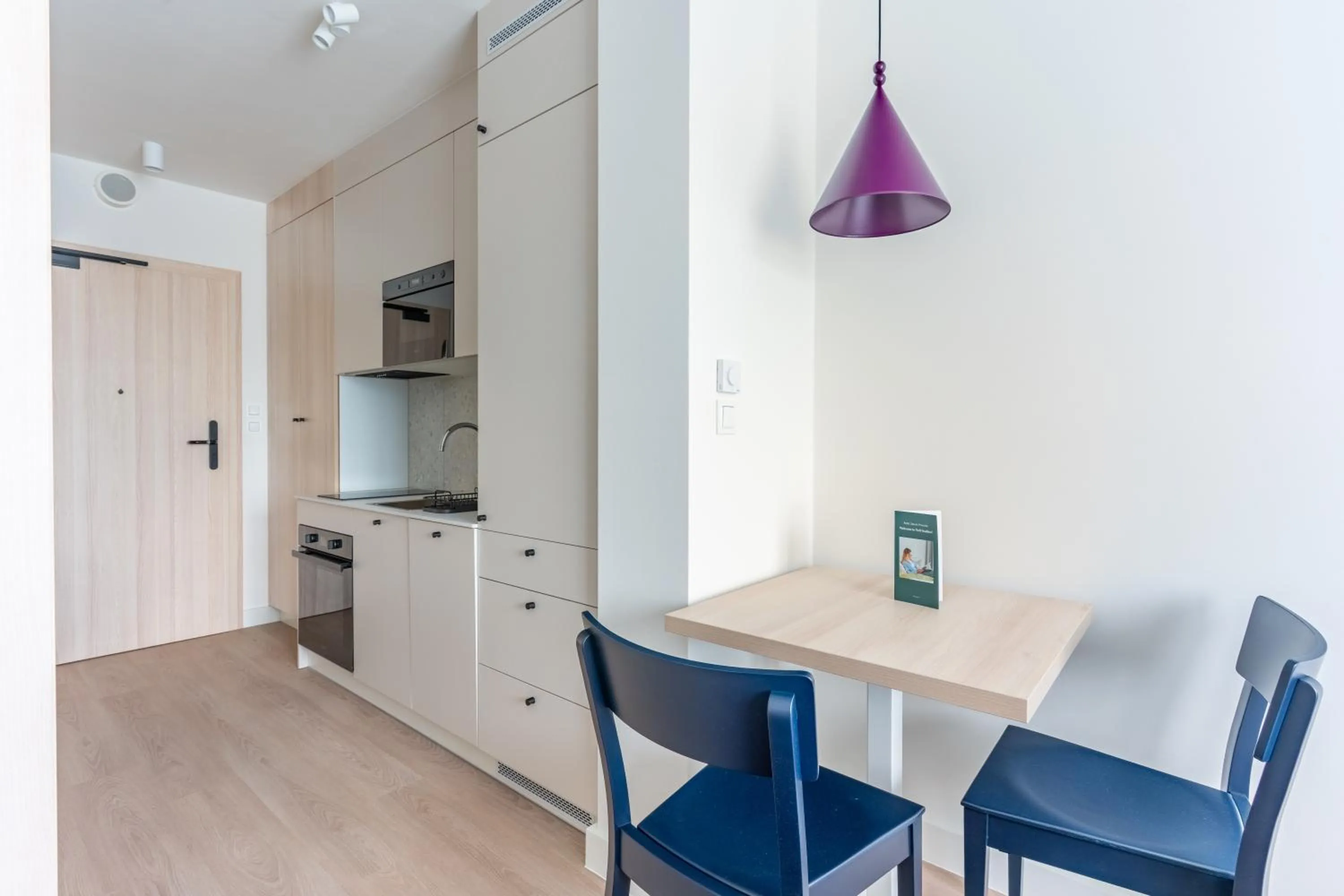 Kitchen or kitchenette in Noli Gdansk Riverside