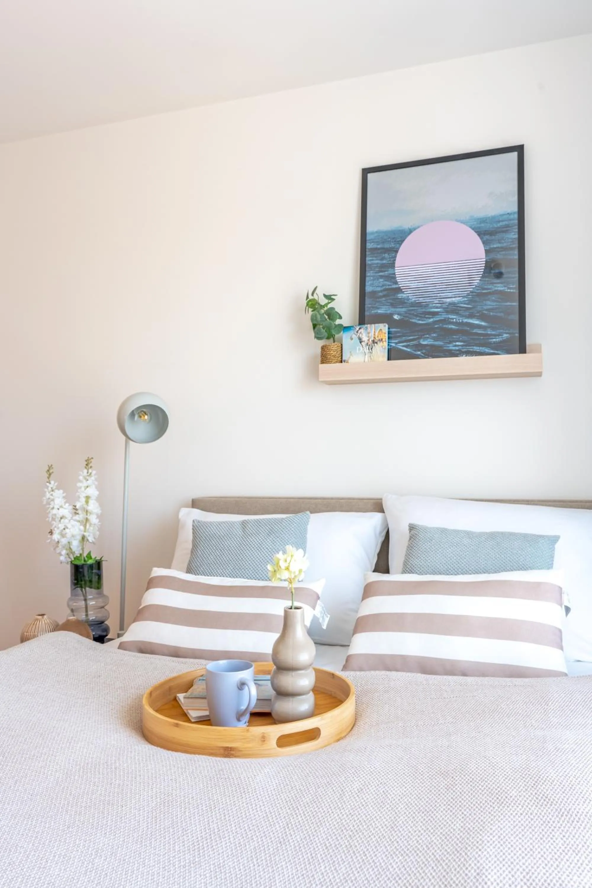 Bed in Noli Gdansk Riverside