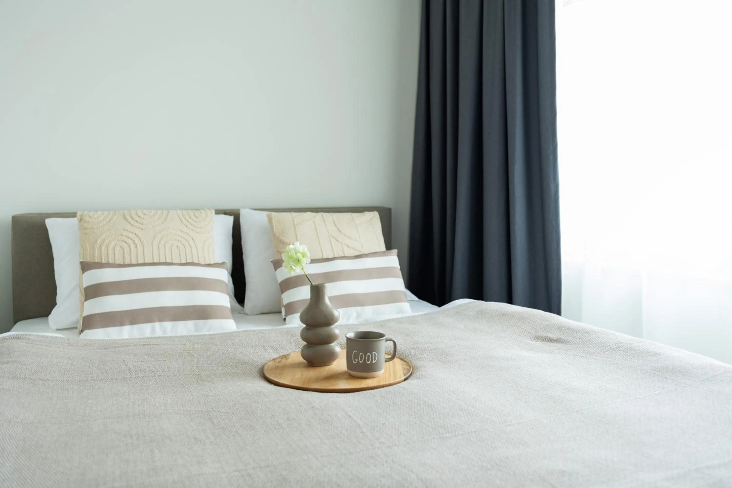 Bed in Noli Gdansk Riverside