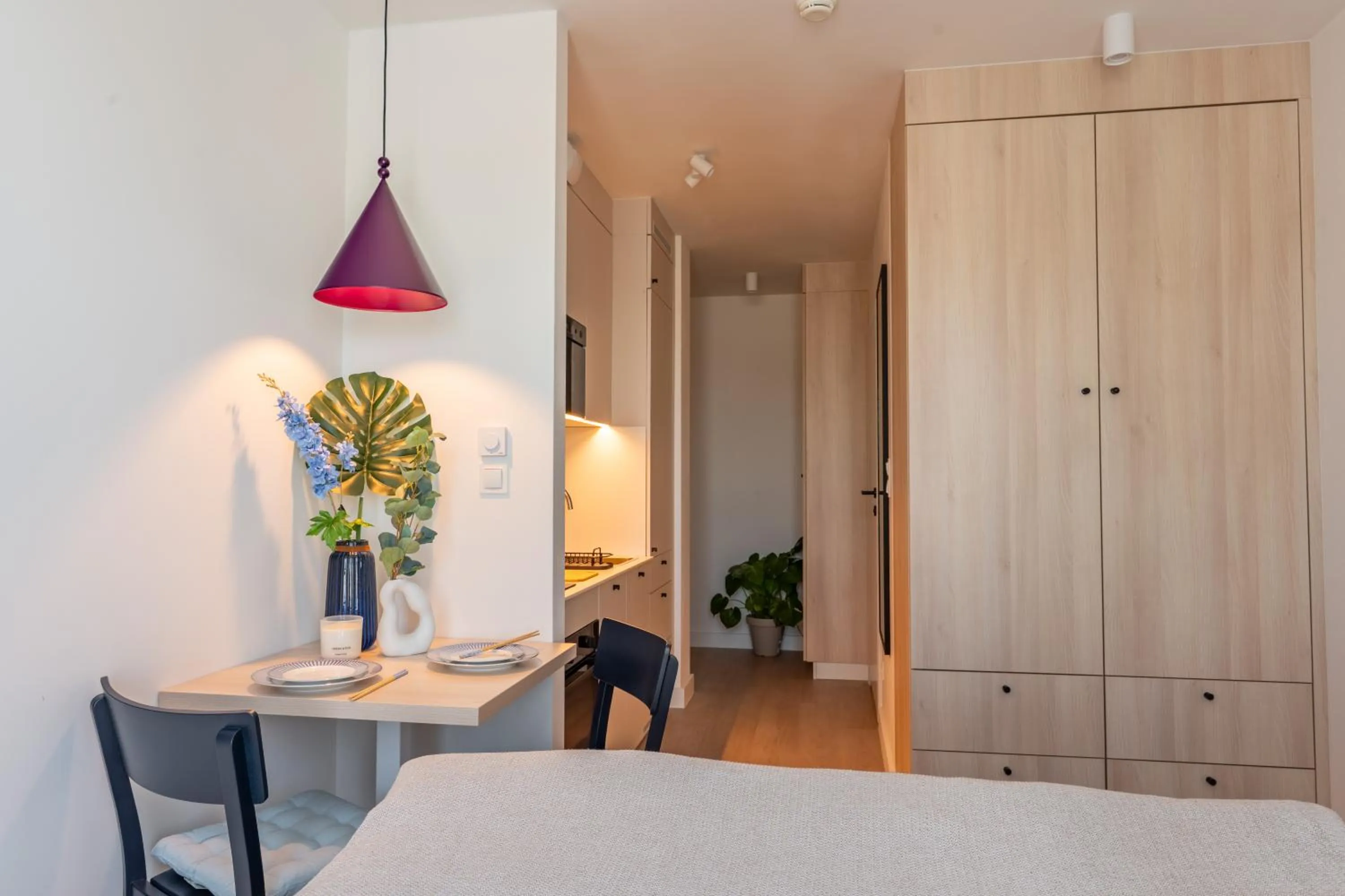 Bed in Noli Gdansk Riverside