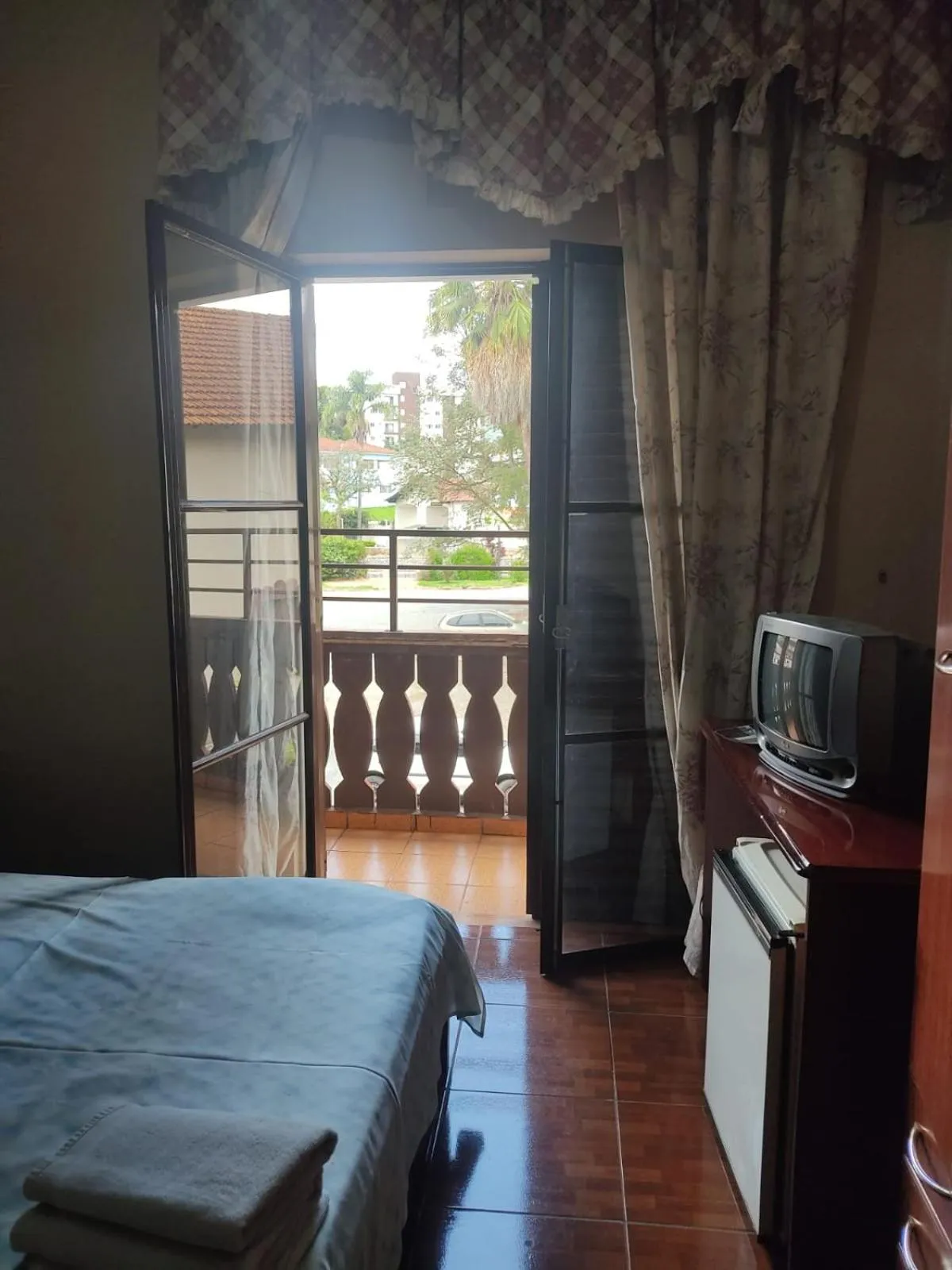 Bed in Hotel Floresta