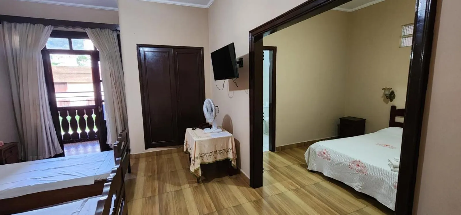 Bedroom, Bed in Hotel Floresta