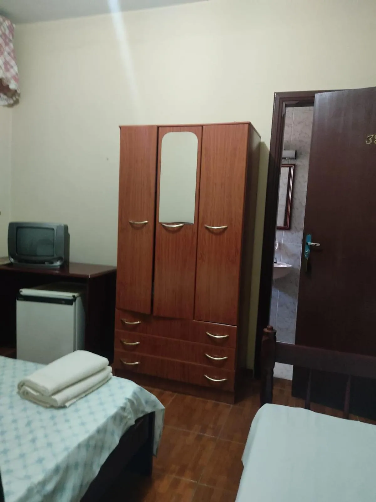 Bed in Hotel Floresta