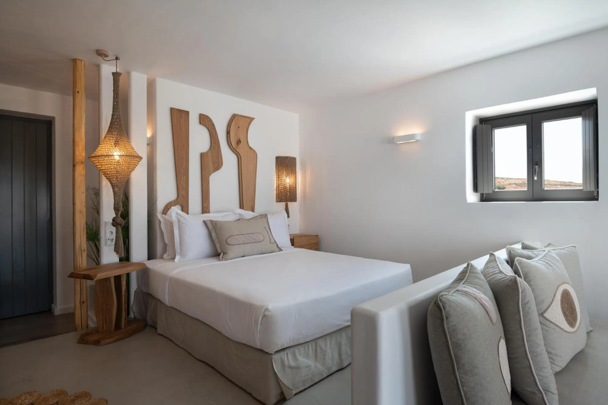 Bedroom, Bed in Kosmitis Suites & Villas