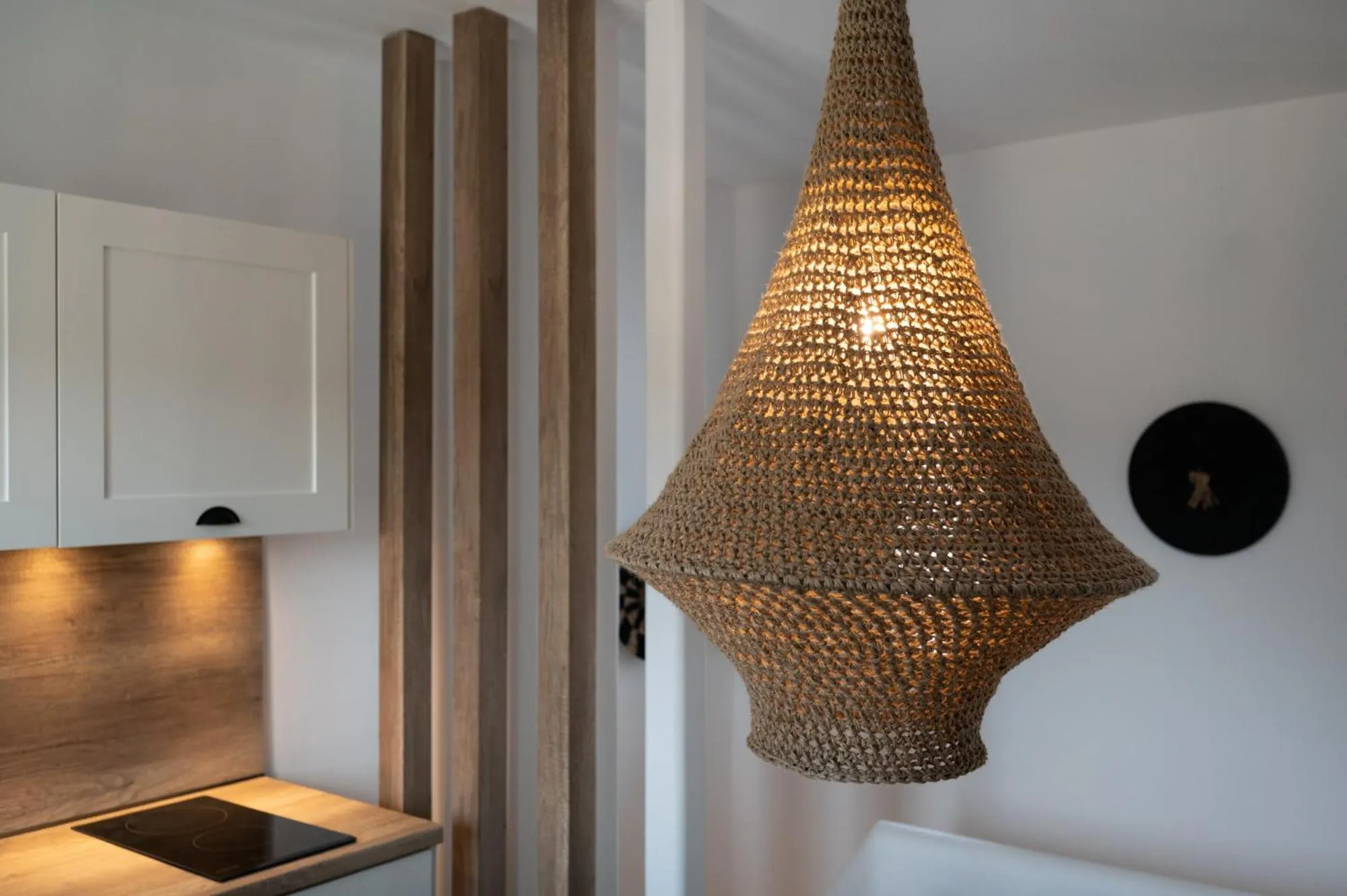 Kitchen or kitchenette in Kosmitis Suites & Villas