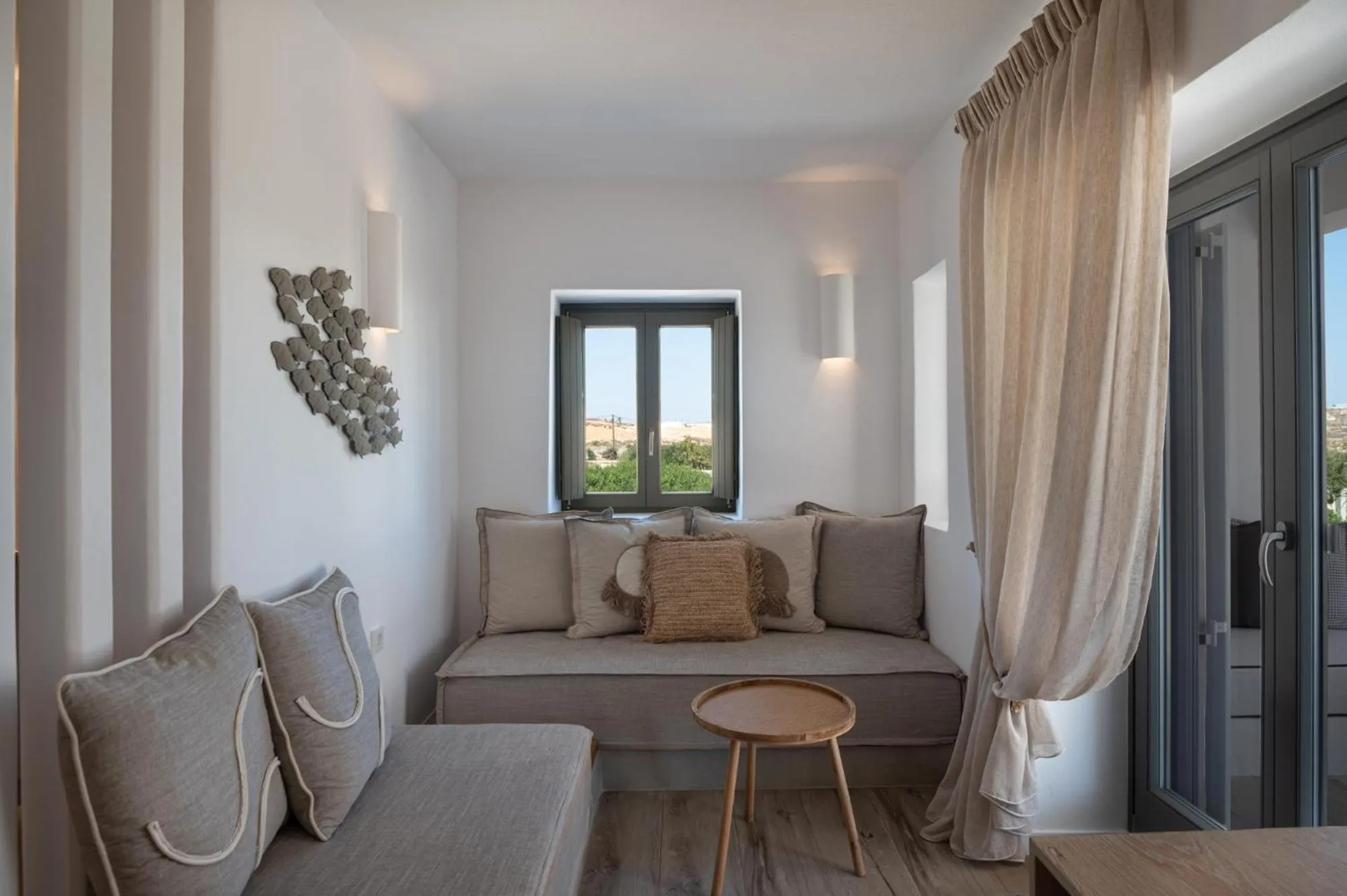 Living room in Kosmitis Suites & Villas