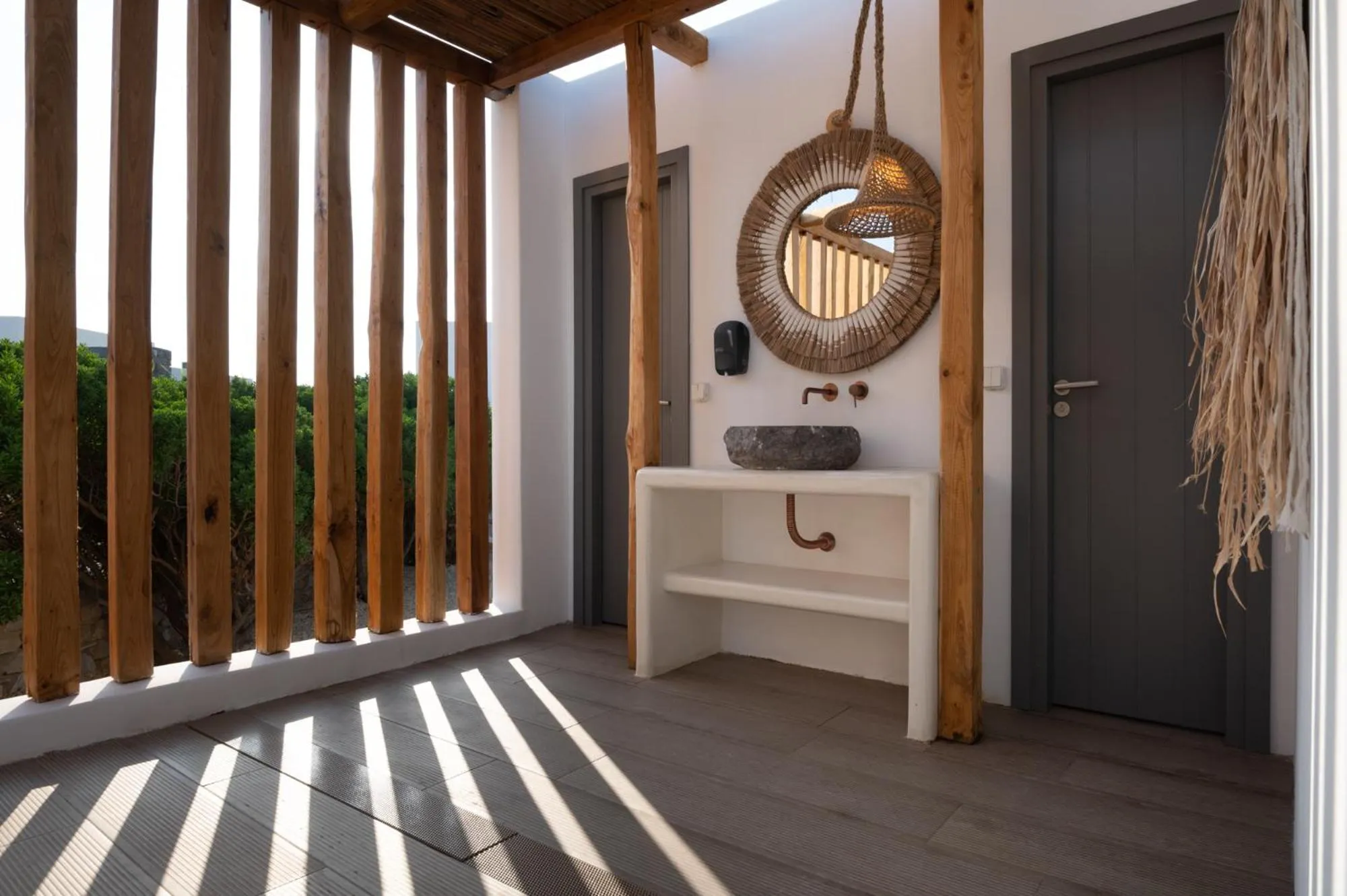 Shower in Kosmitis Suites & Villas