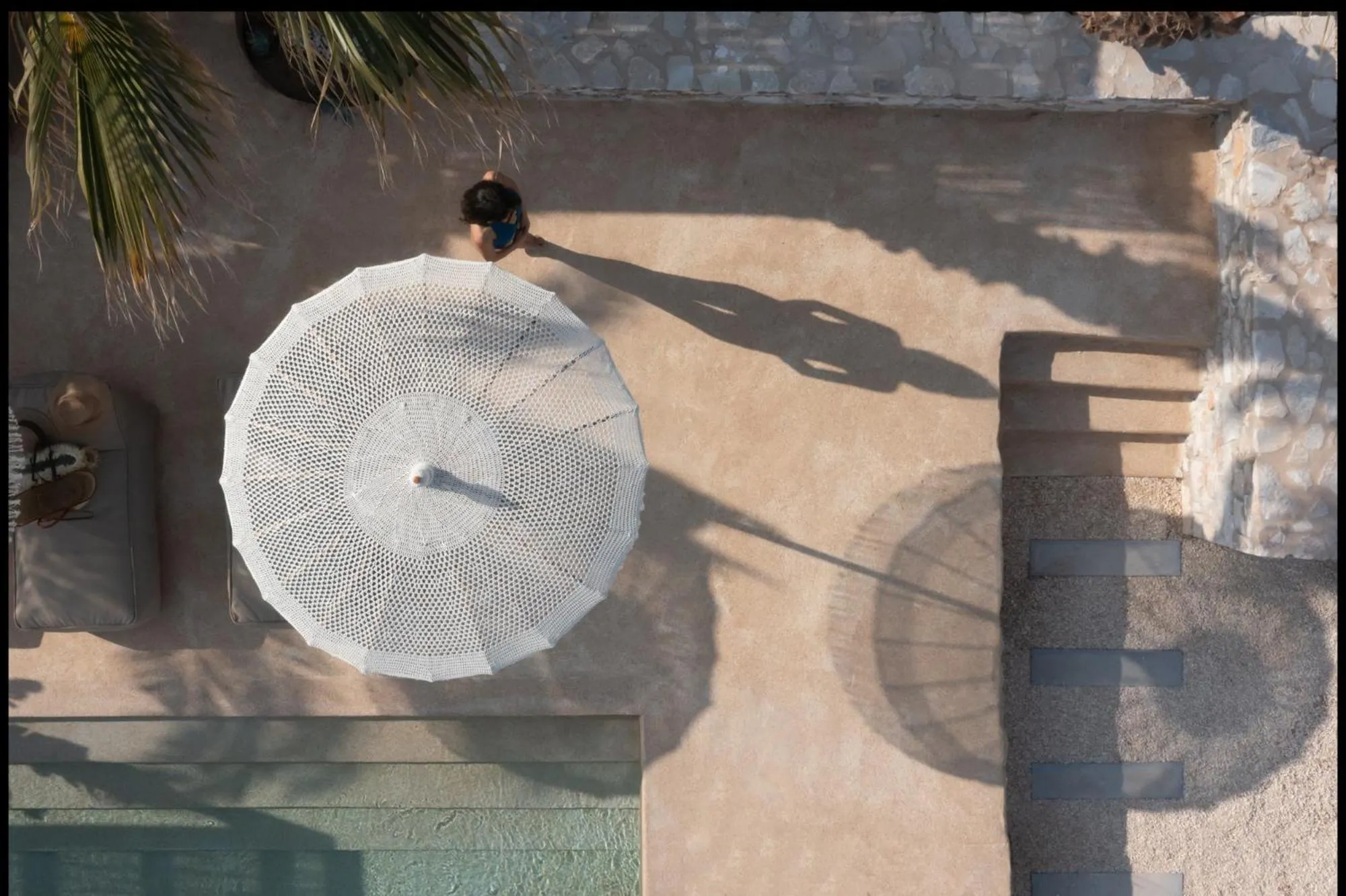 Swimming pool in Kosmitis Suites & Villas