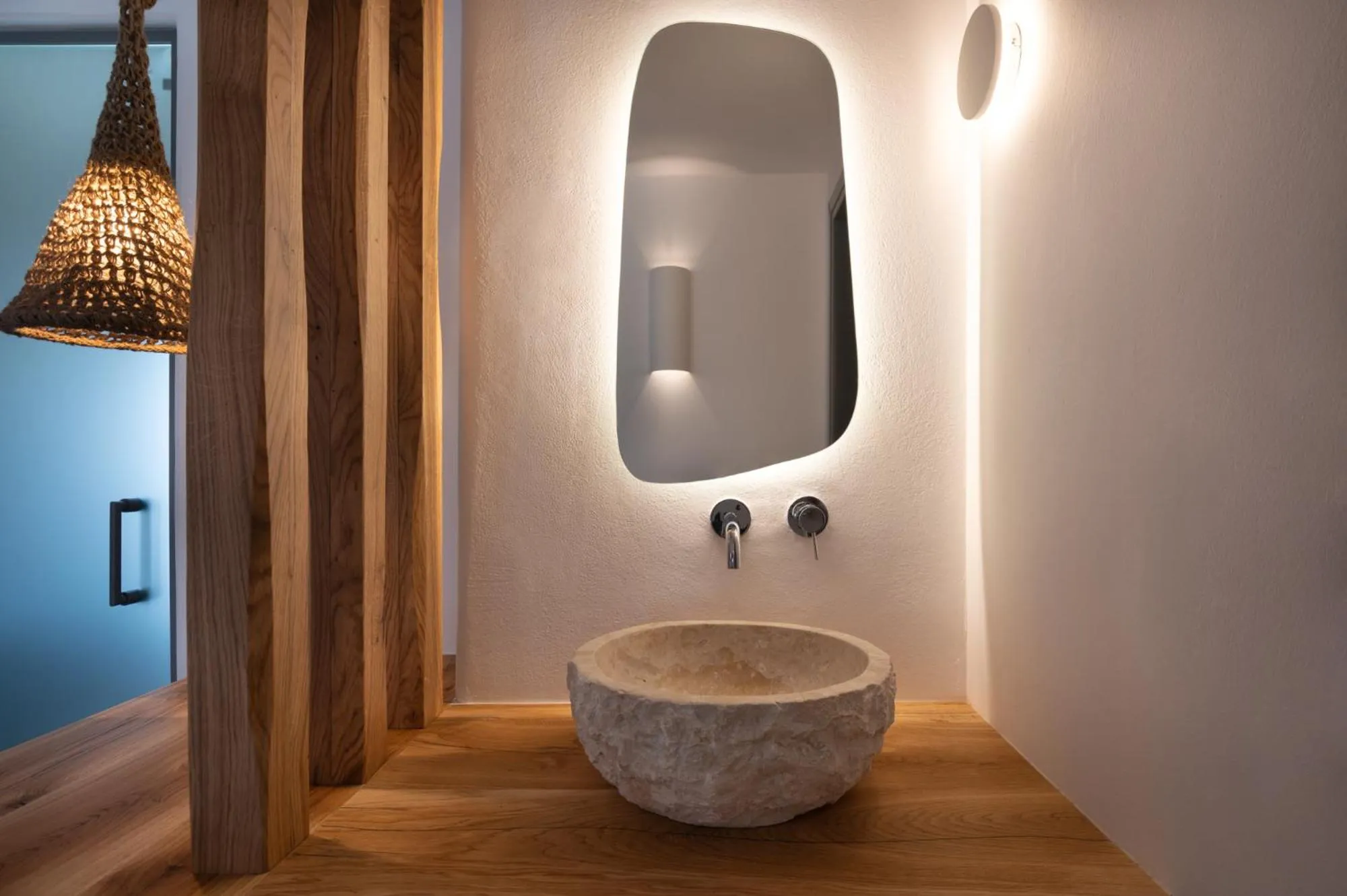 Bathroom in Kosmitis Suites & Villas