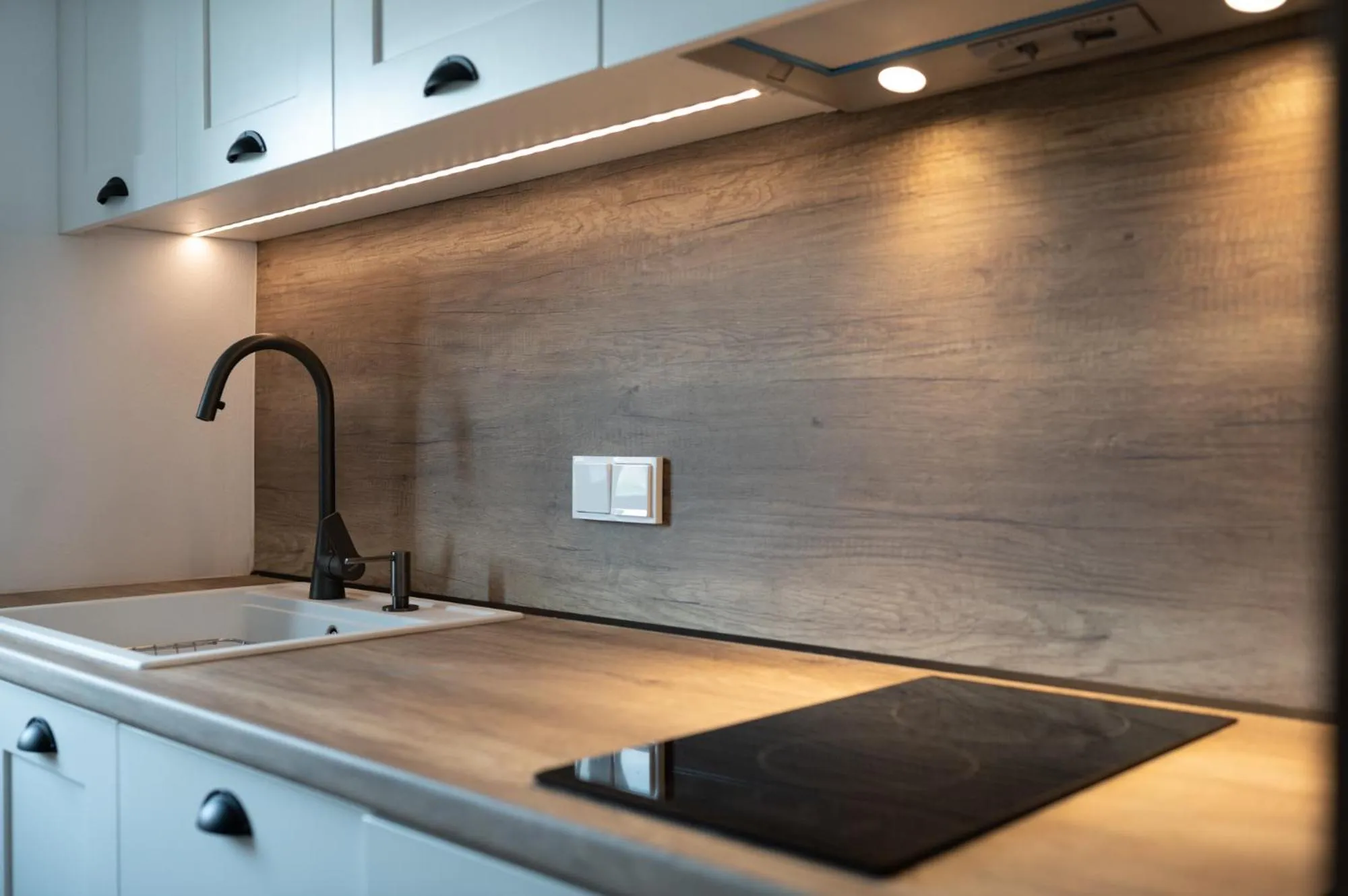 Kitchen or kitchenette in Kosmitis Suites & Villas