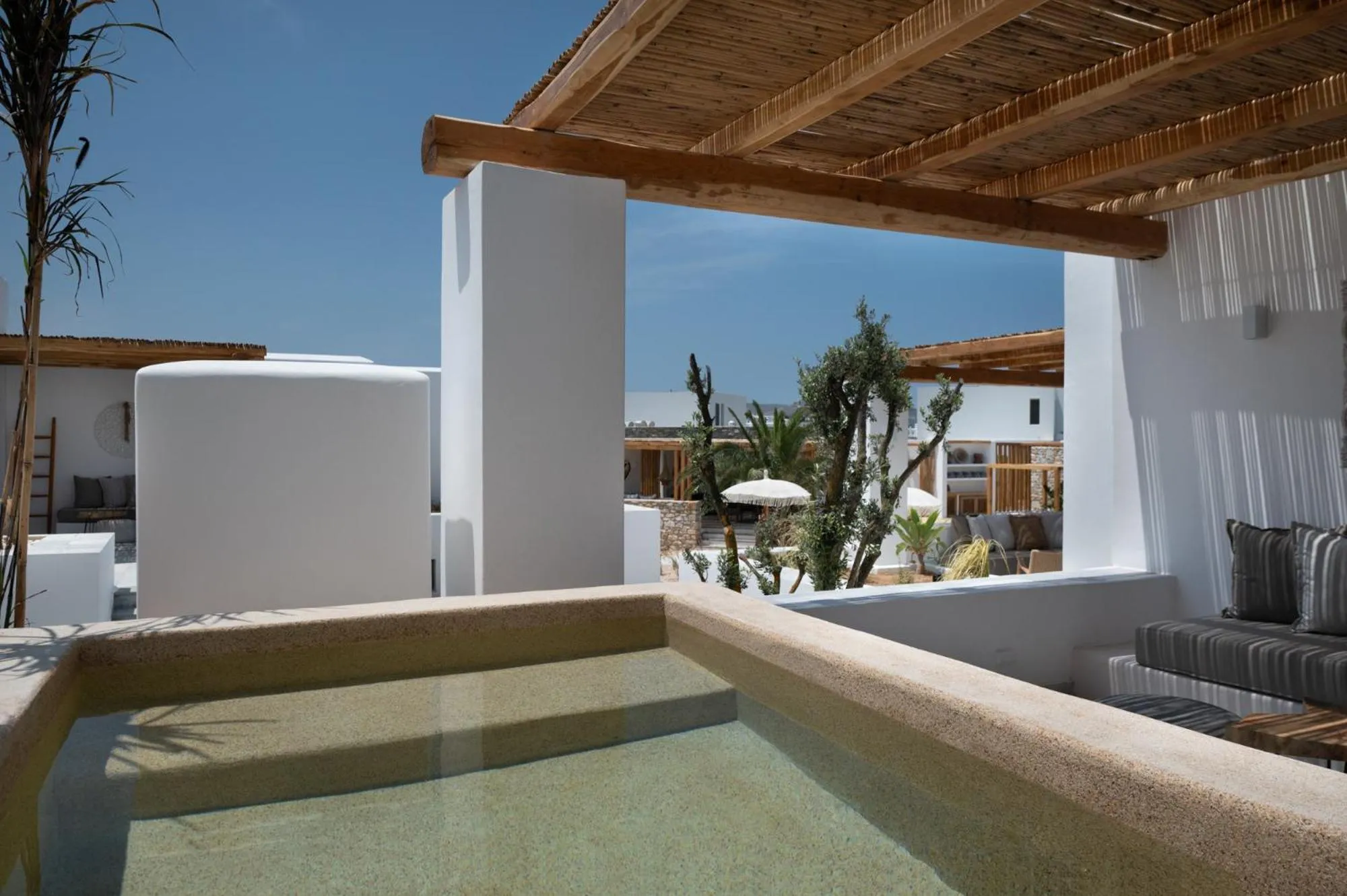 Balcony/Terrace in Kosmitis Suites & Villas