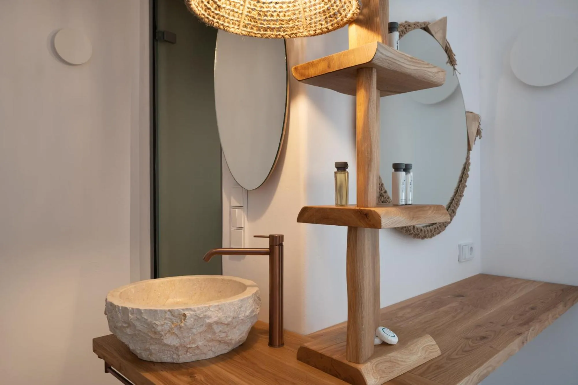 Bathroom in Kosmitis Suites & Villas