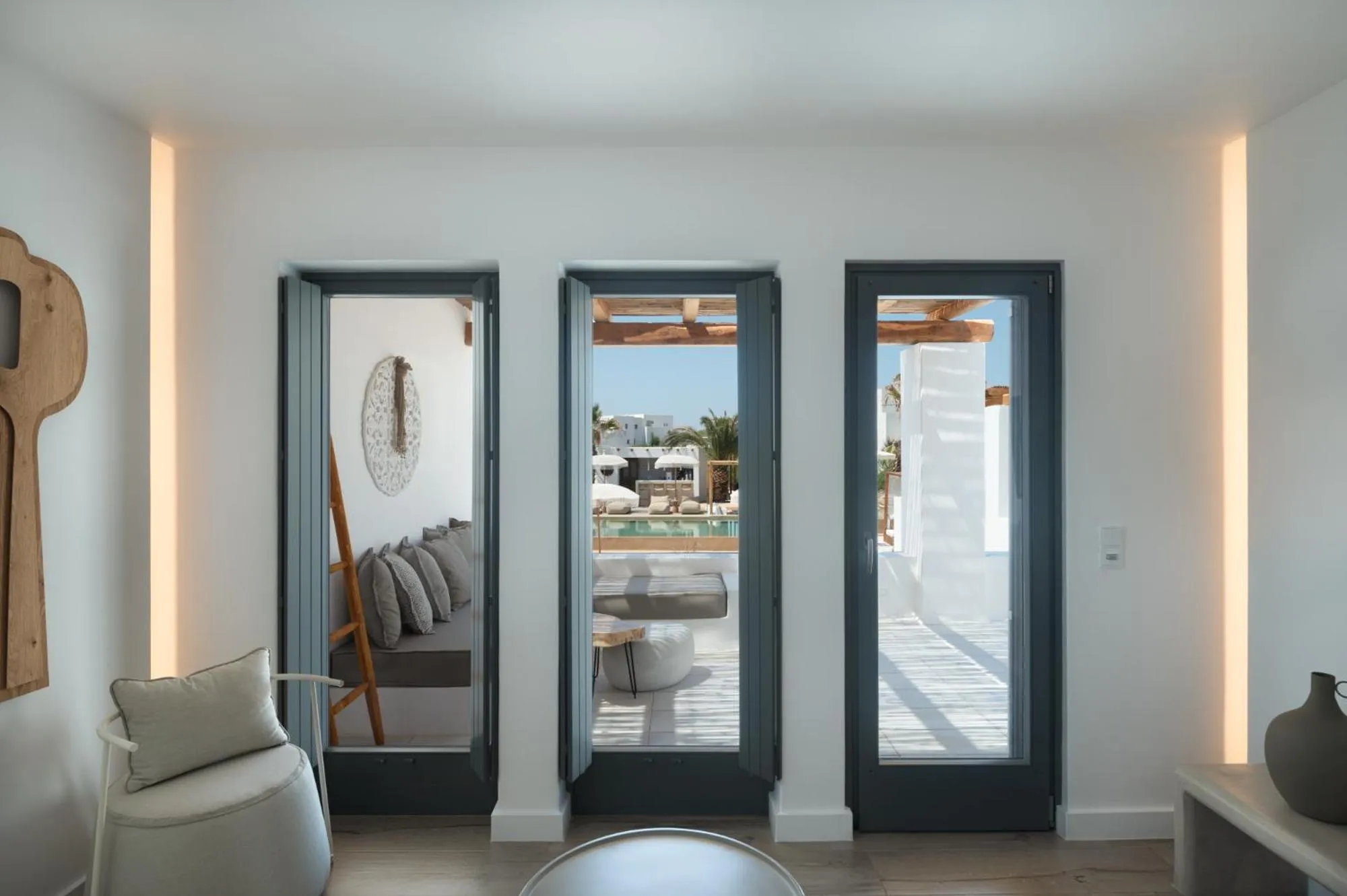 Living room in Kosmitis Suites & Villas