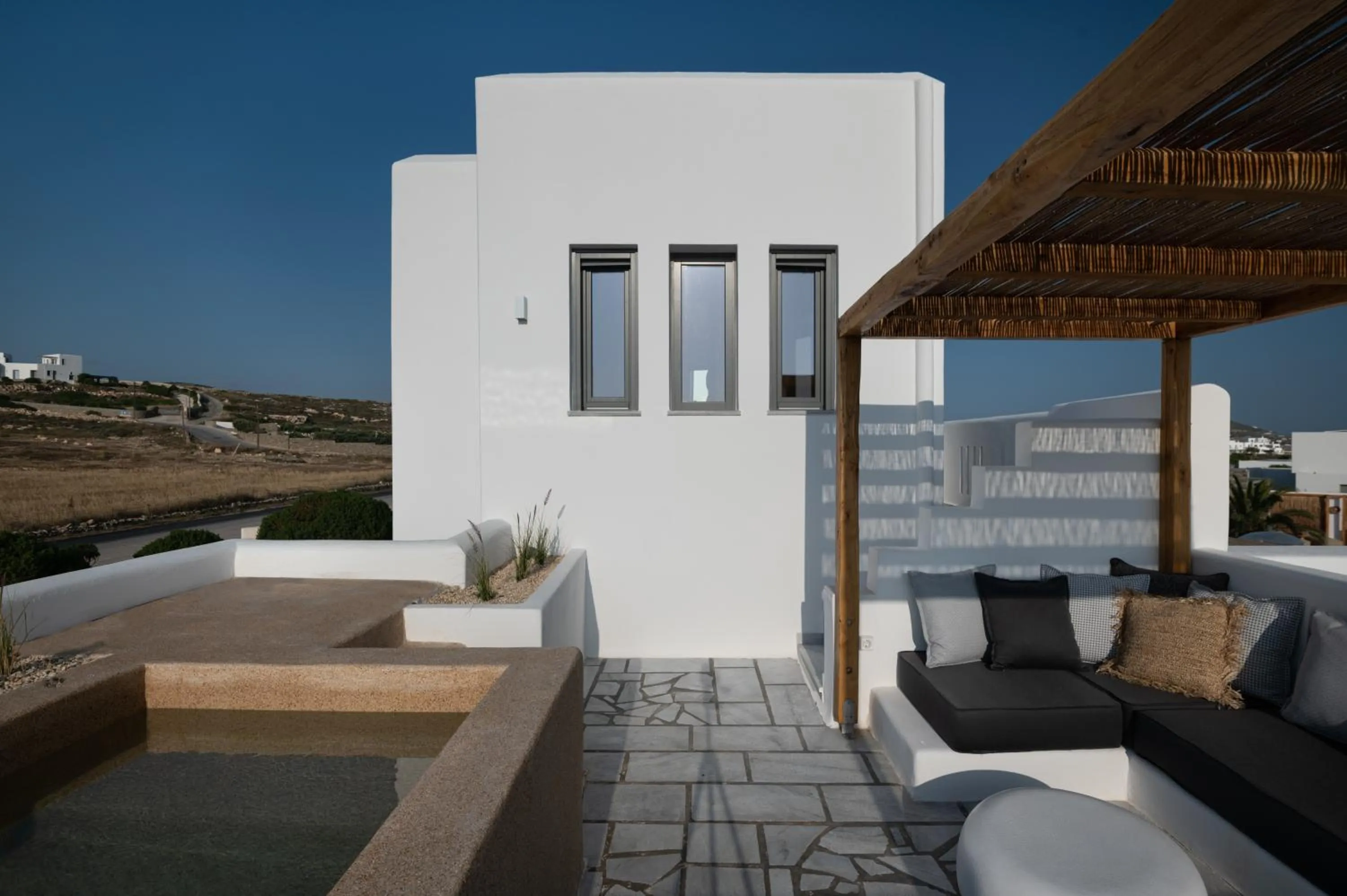 Balcony/Terrace in Kosmitis Suites & Villas