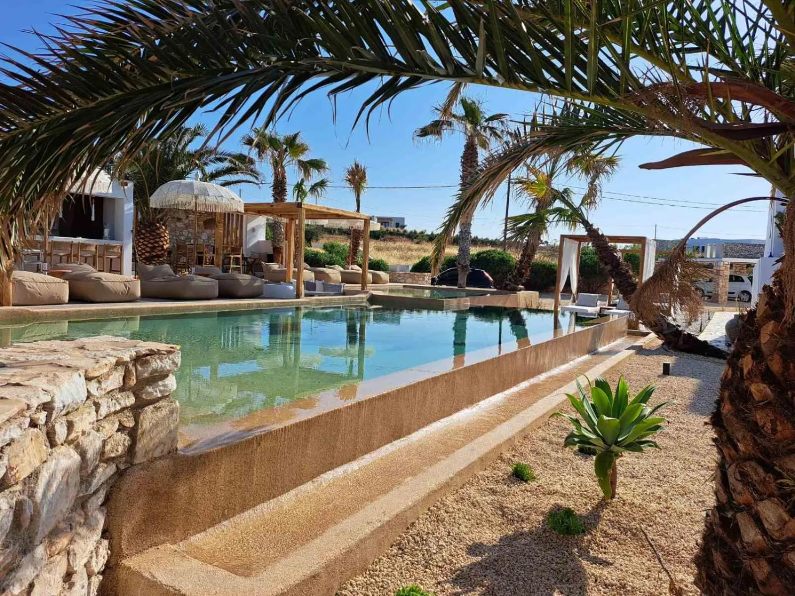 Swimming pool in Kosmitis Suites & Villas