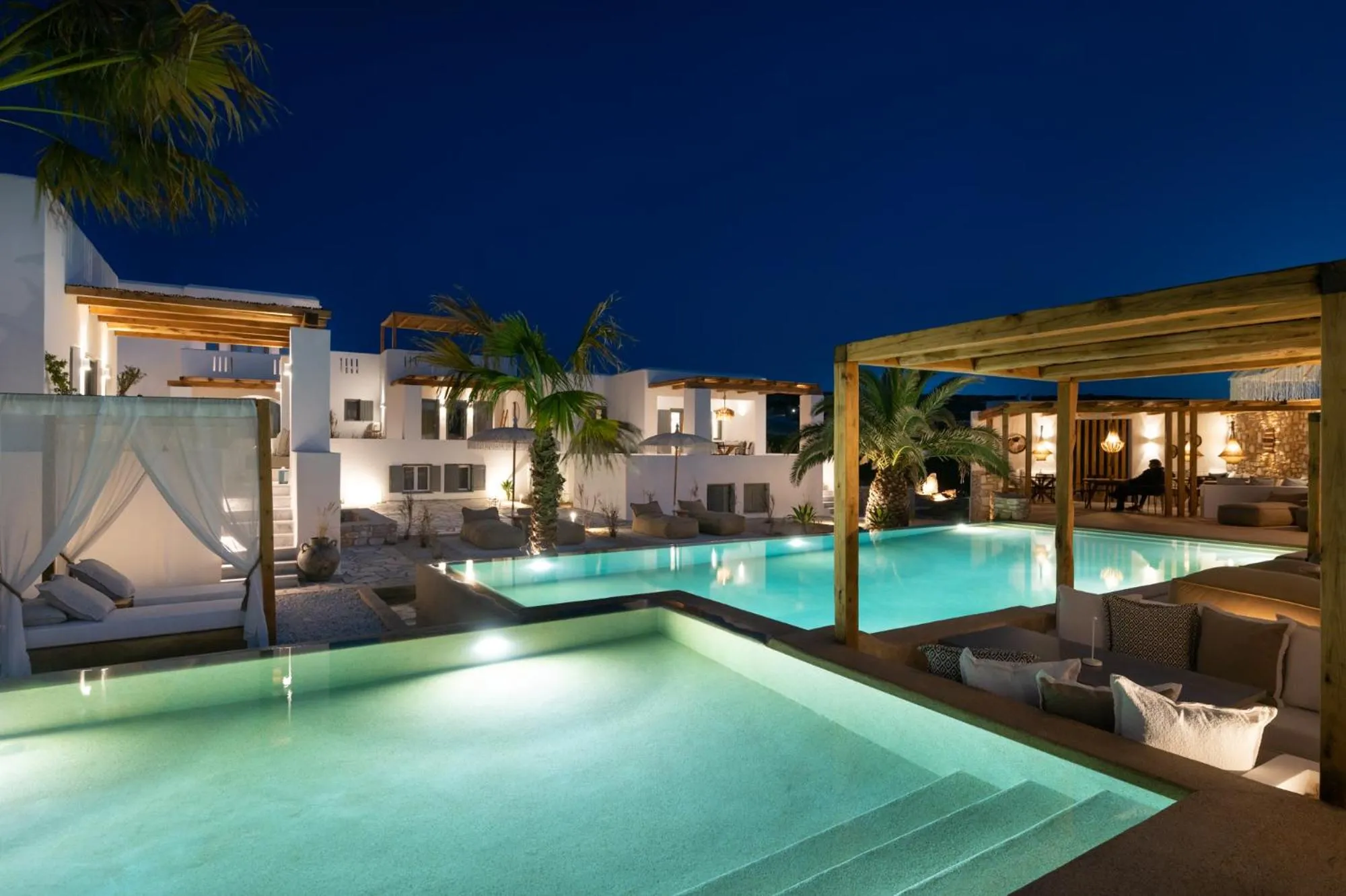 Swimming pool in Kosmitis Suites & Villas