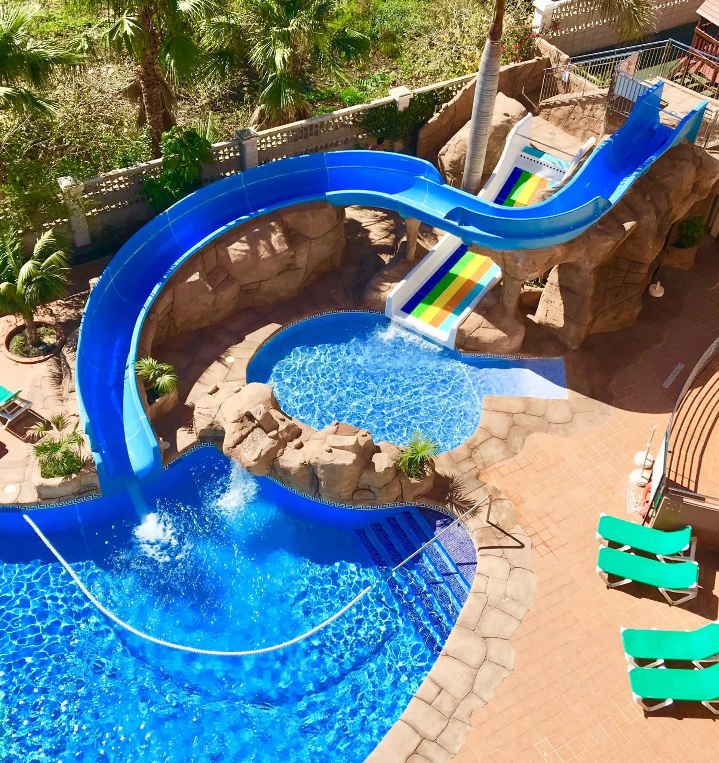 Aqua park in Hotel Victoria Playa