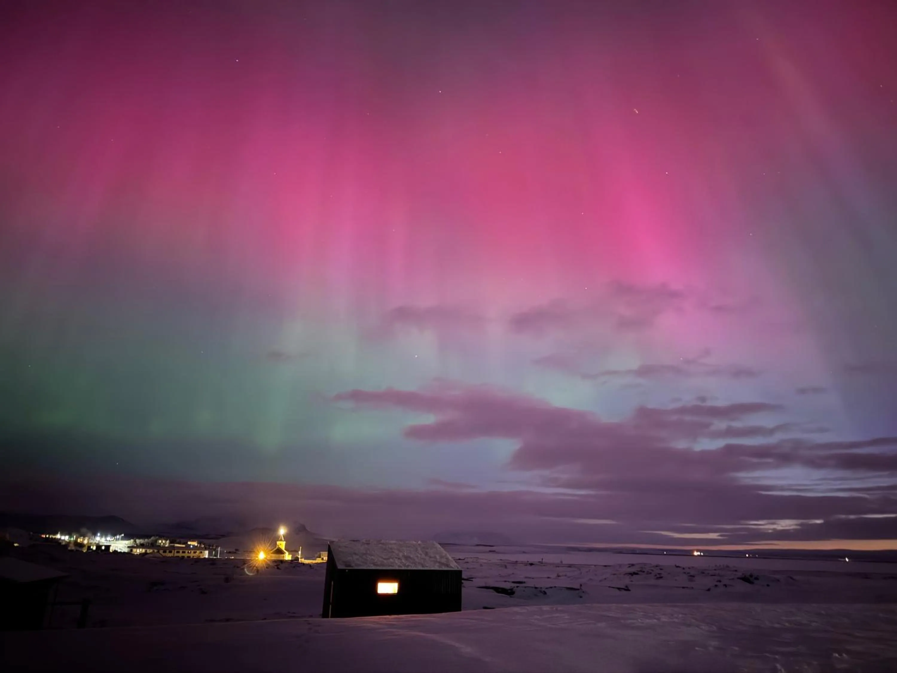 Natural landscape in Eldá Guesthouse