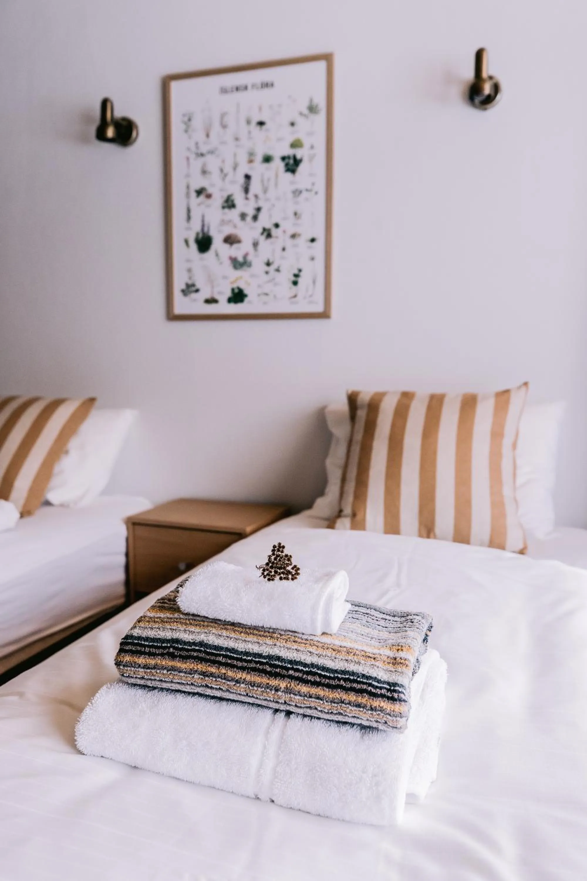 Bed in Eldá Guesthouse