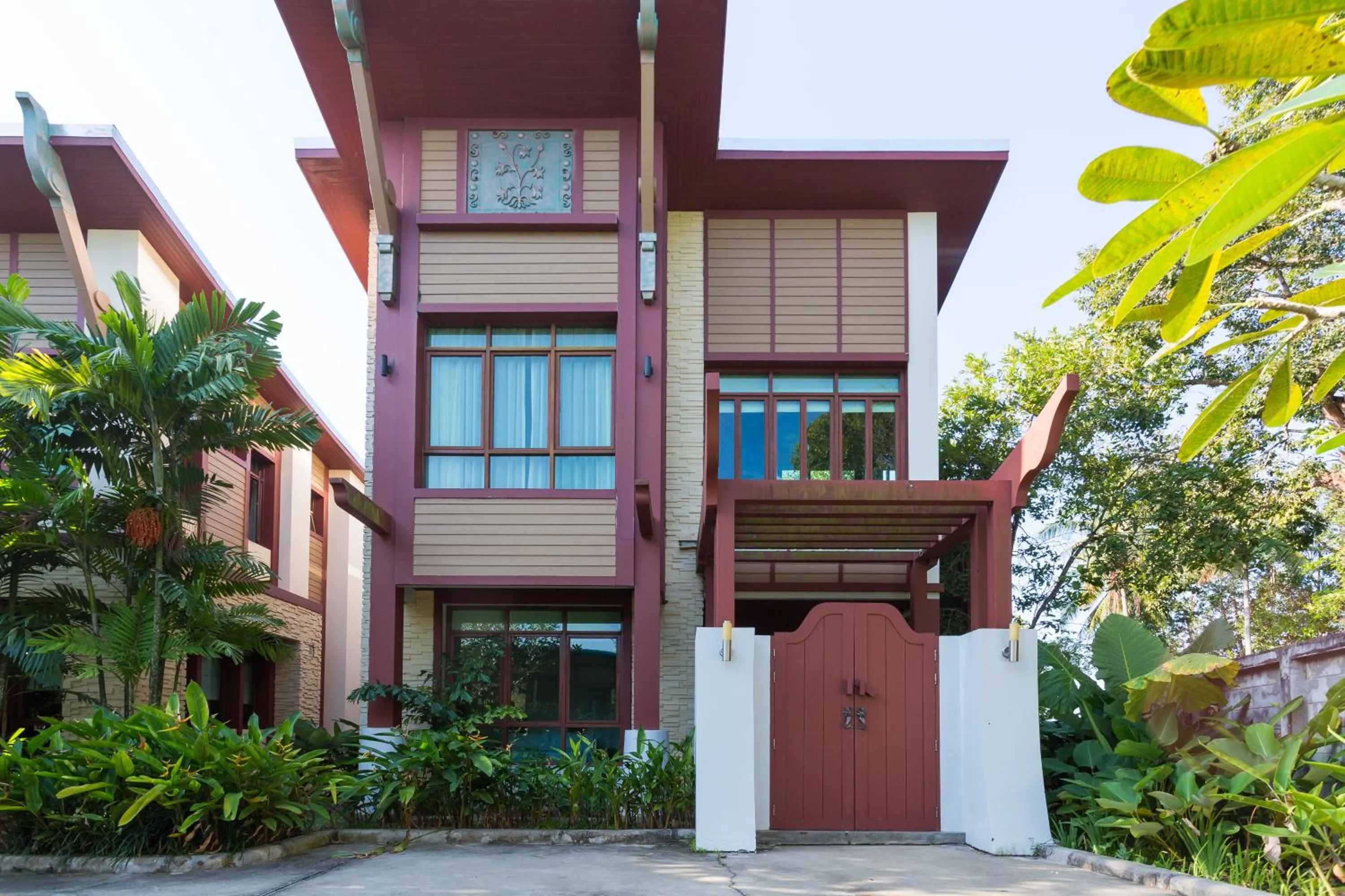 Floor plan in Amatapura Beachfront Villa 15, SHA Certified