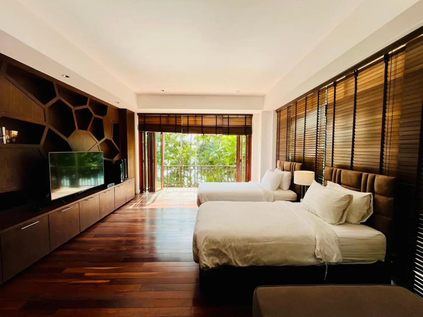 Bedroom, Bed in Amatapura Beachfront Villa 15, SHA Certified Bedroom, Bed in Amatapura Beachfront Villa 15, SHA Certified