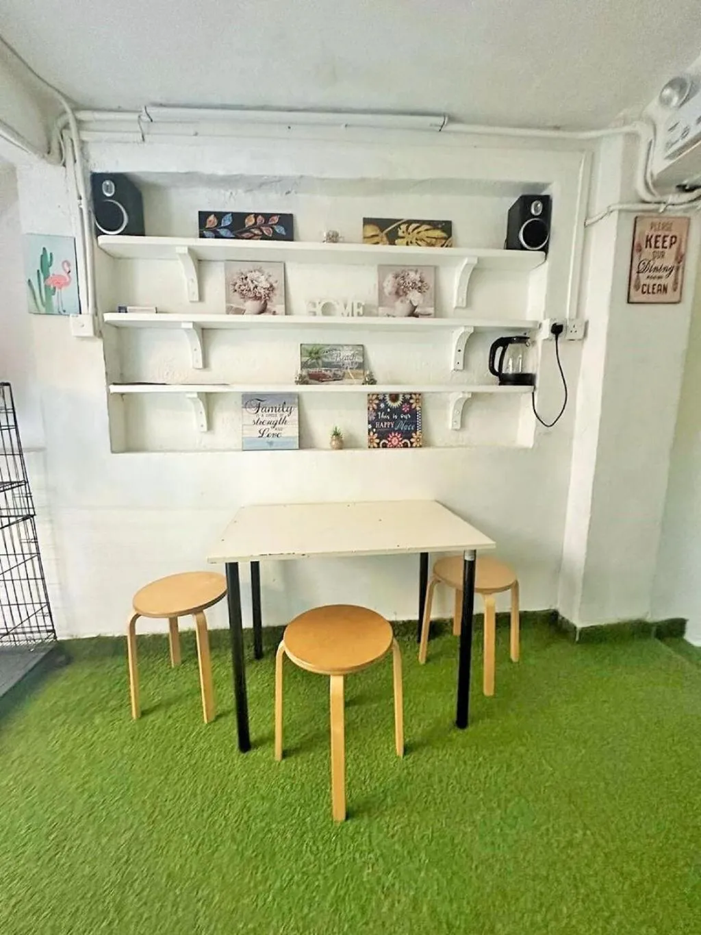 Seating area in Jonker Vibe Inn