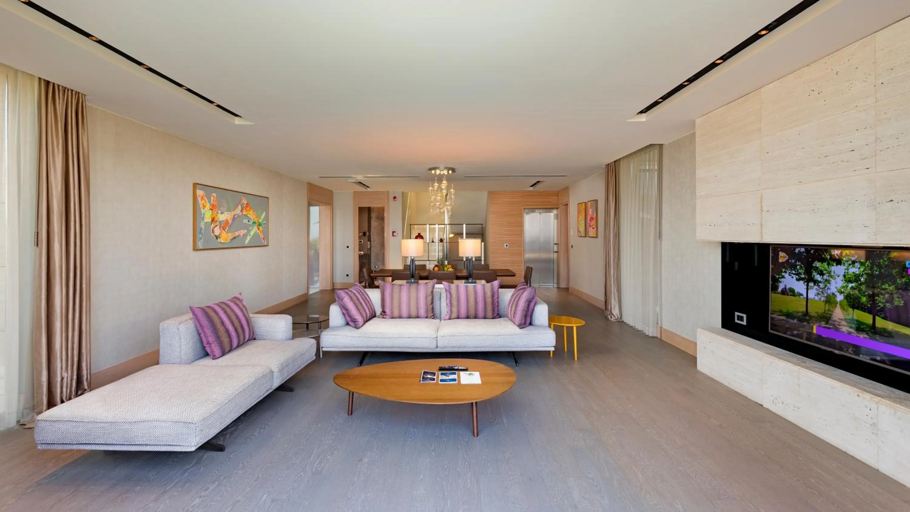 Communal lounge/ TV room in Sirene Luxury Hotel Bodrum