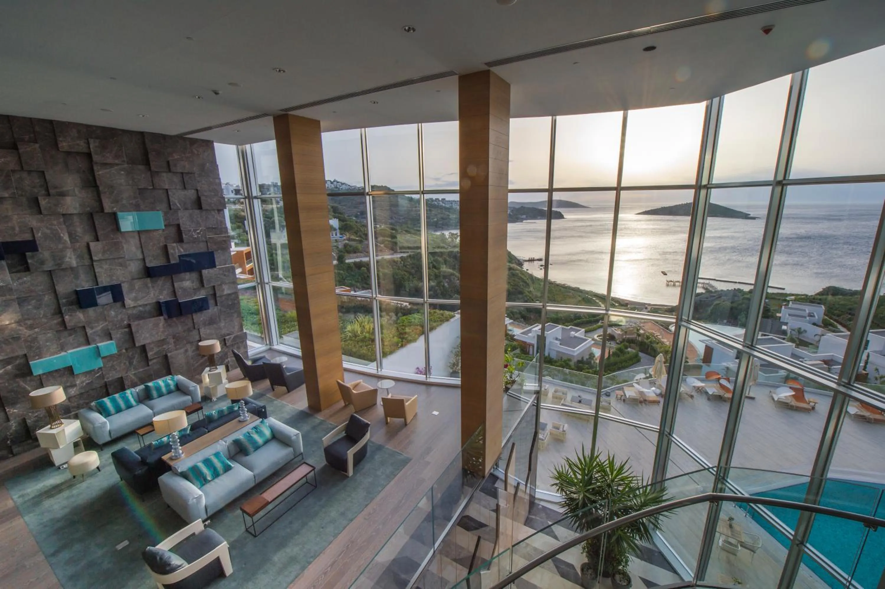 Lobby or reception in Sirene Luxury Hotel Bodrum