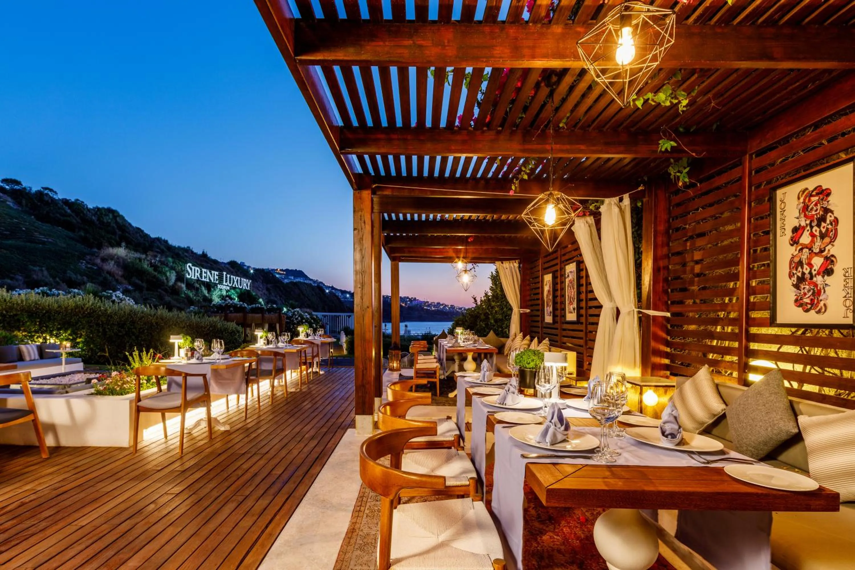 Restaurant/places to eat in Sirene Luxury Hotel Bodrum