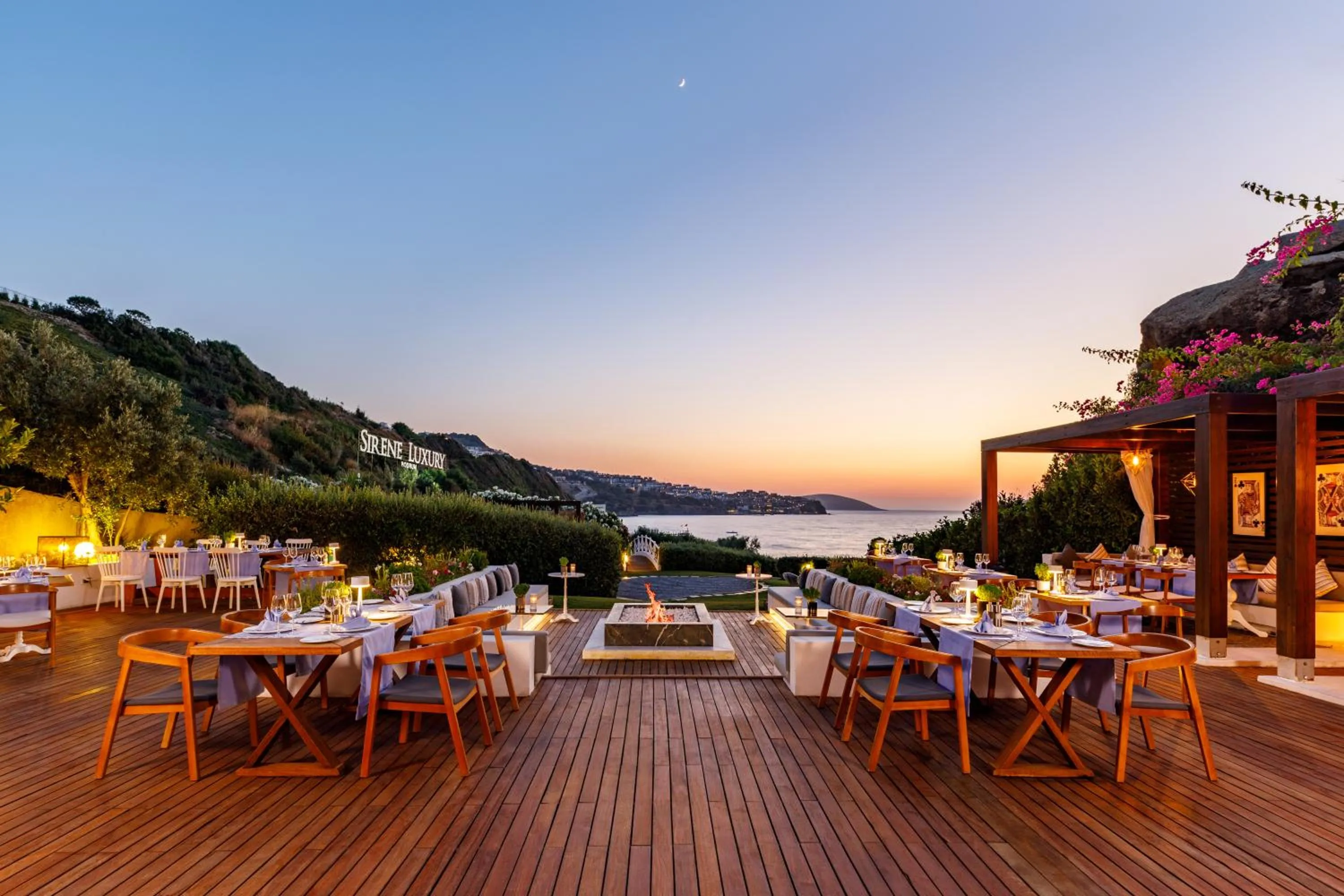 Restaurant/places to eat in Sirene Luxury Hotel Bodrum