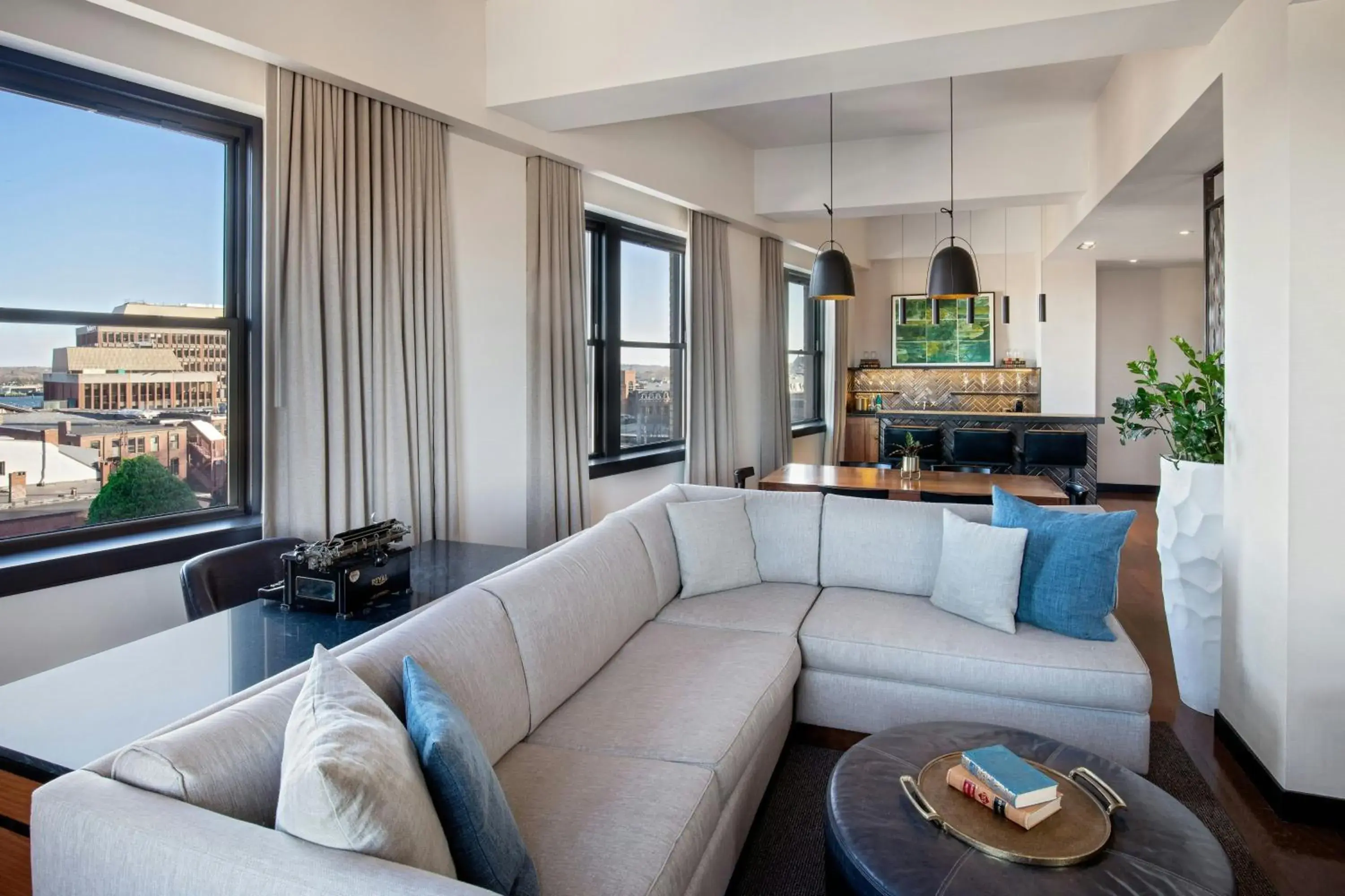 Living room in The Press Hotel, Autograph Collection Living room in The Press Hotel, Autograph Collection