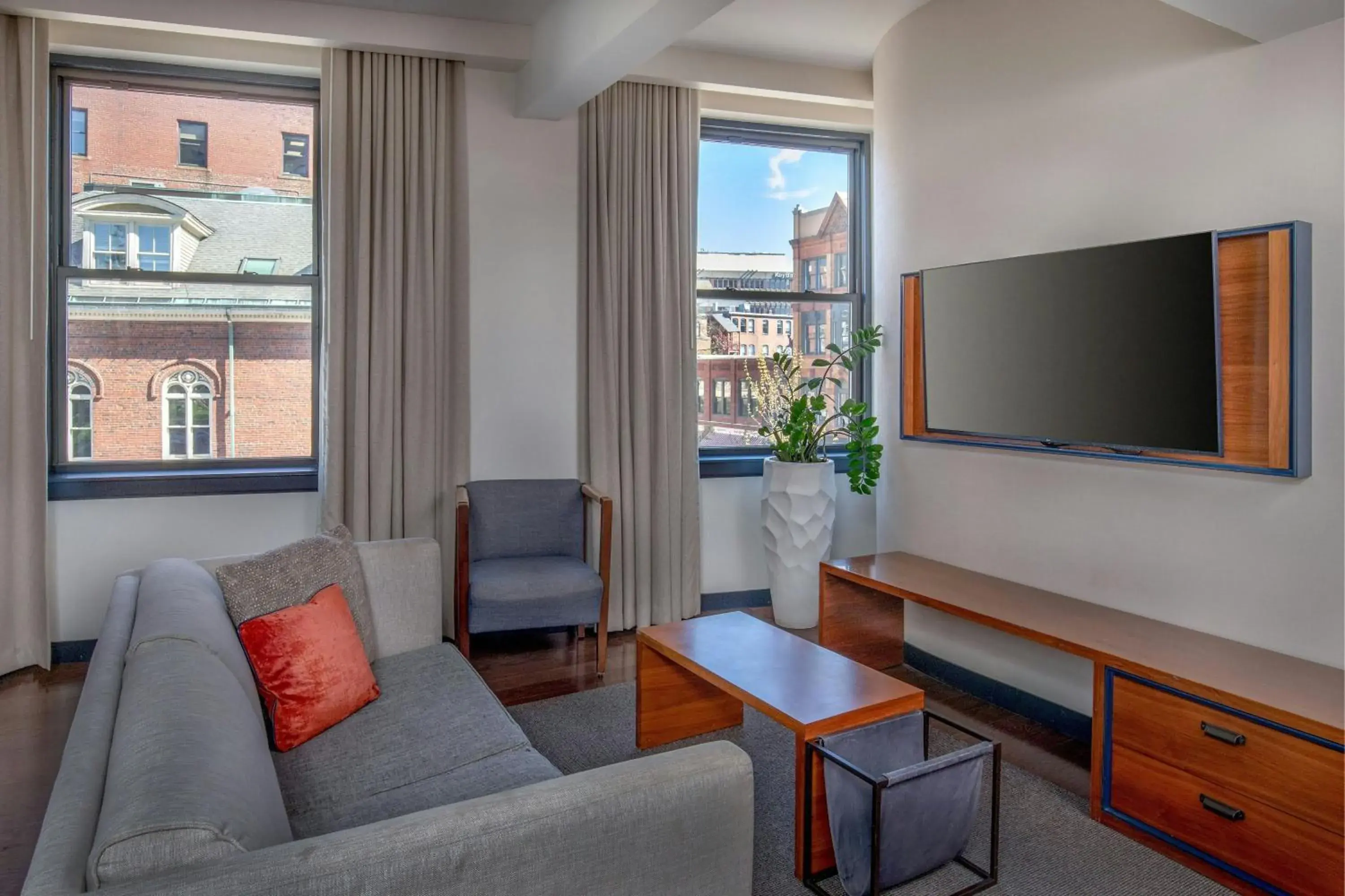 Living room in The Press Hotel, Autograph Collection Living room in The Press Hotel, Autograph Collection