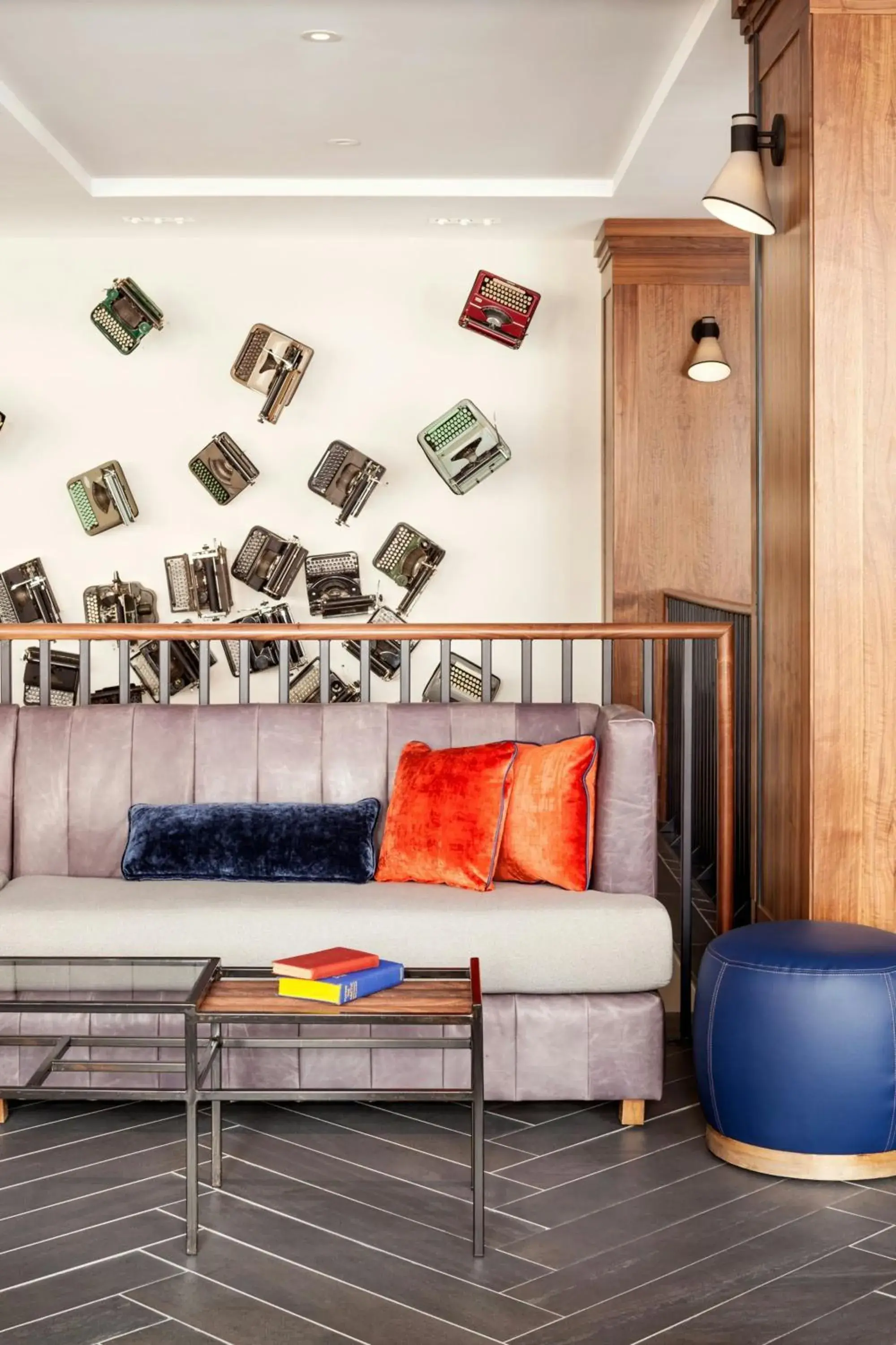 Lobby or reception in The Press Hotel, Autograph Collection Lobby or reception in The Press Hotel, Autograph Collection