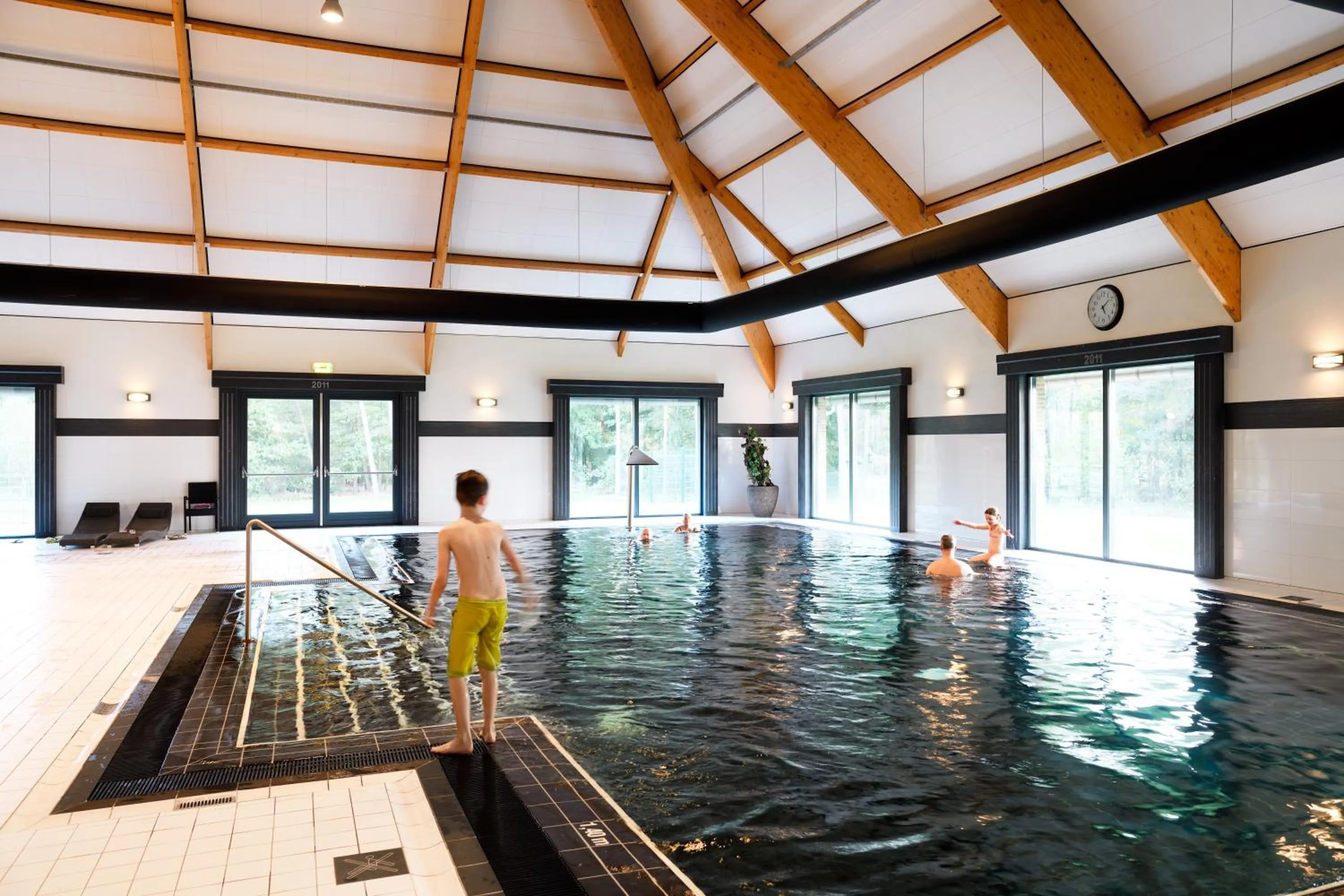 Swimming pool in Hotel restaurant Nederheide