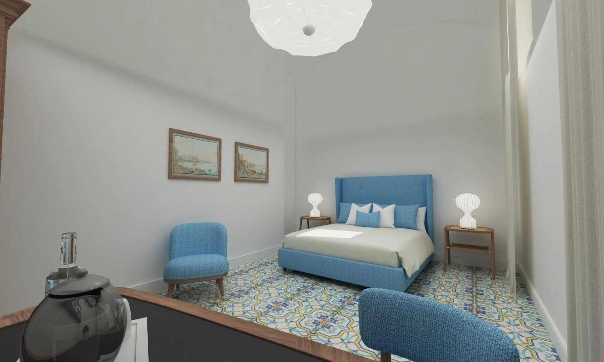 Bed in Palazzo Gargiulo Luxury Rooms & Suites